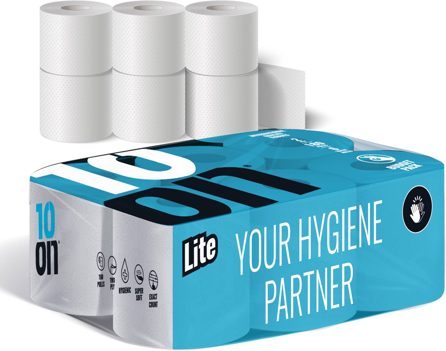 10 on TISSUES 2 Ply Toilet Paper Roll | 1080 Pulls | 180 Pulls X 6 Rolls Toilet Paper Roll deal from flipkart