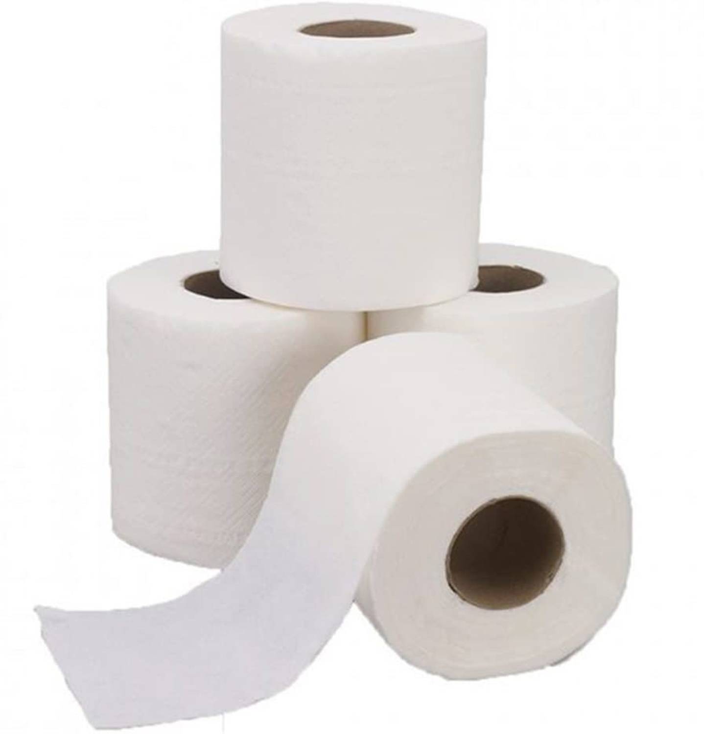 Peace Toilet Tissue Rolls, Hygenic & Safe Toilet Tissues - Pack of 4 Toilet Paper Roll