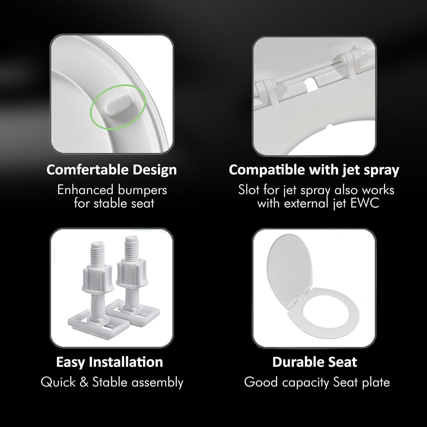 Image of Frap Plastic Toilet Seat Cover