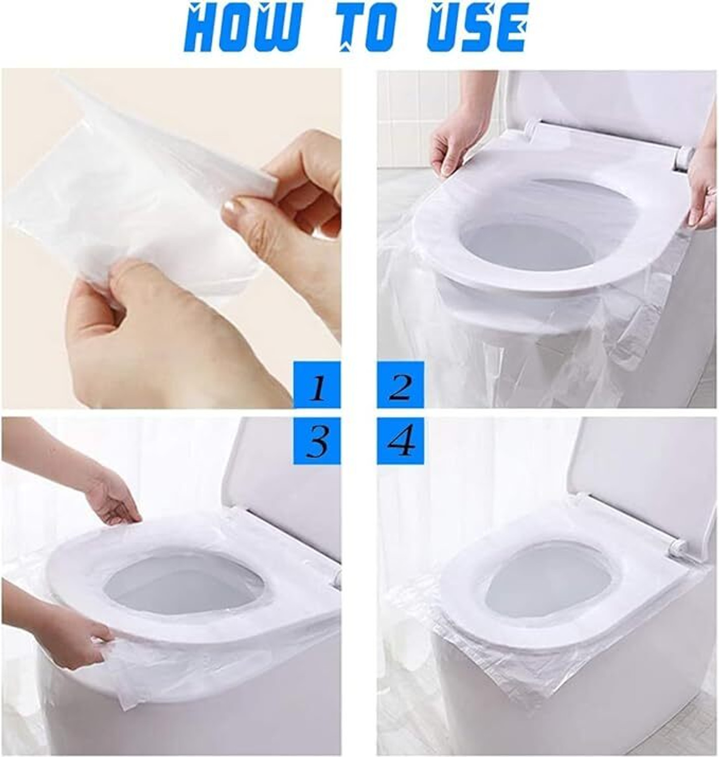 Image of SHREEYGI Plastic Toilet Seat Cover