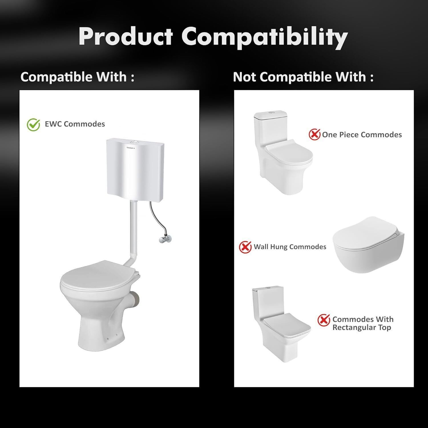 Image of Frap Plastic Toilet Seat Cover
