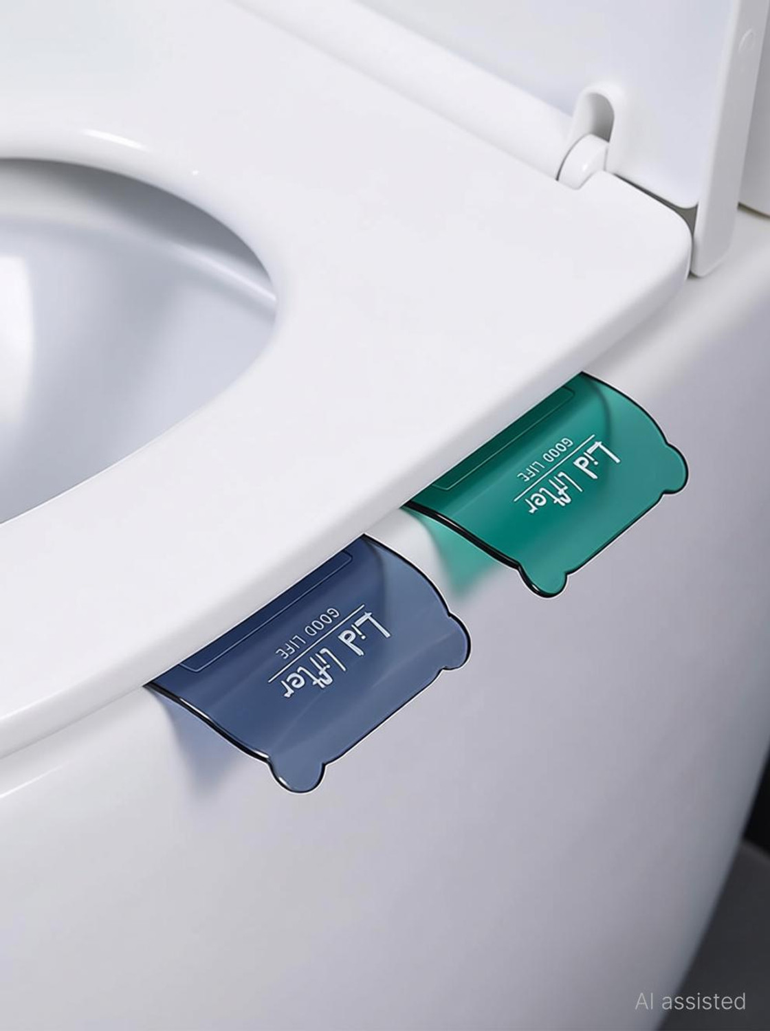 Image of YTM 2 Pcs Toilet Seat Handle, Lid Lifter, Toilet Cover Lifter, Toilet Seat Lifter Custom Fit Toilet Seat Lid Lock