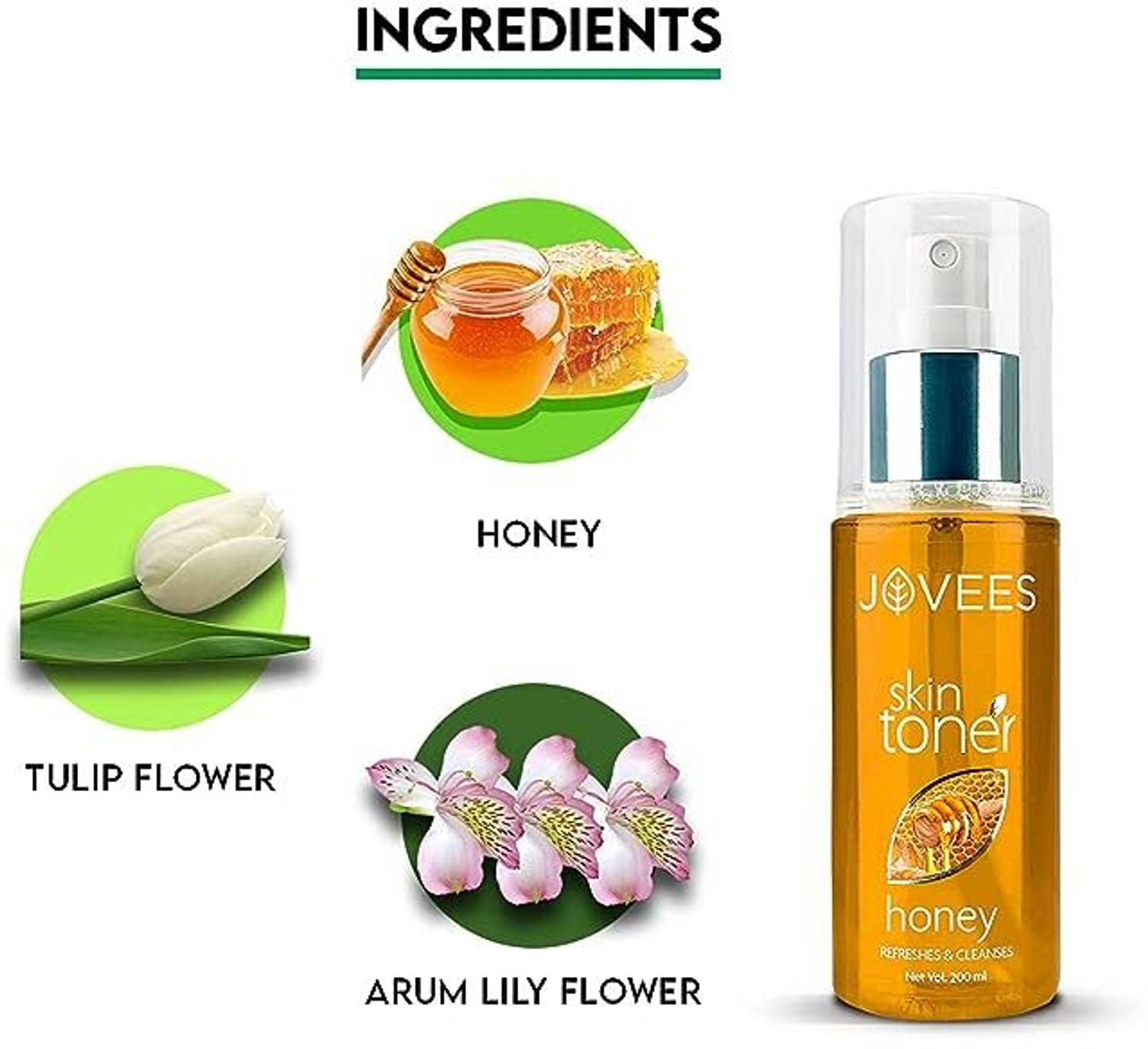 Image of JOVEES Honey Skin Toner Men & Women
