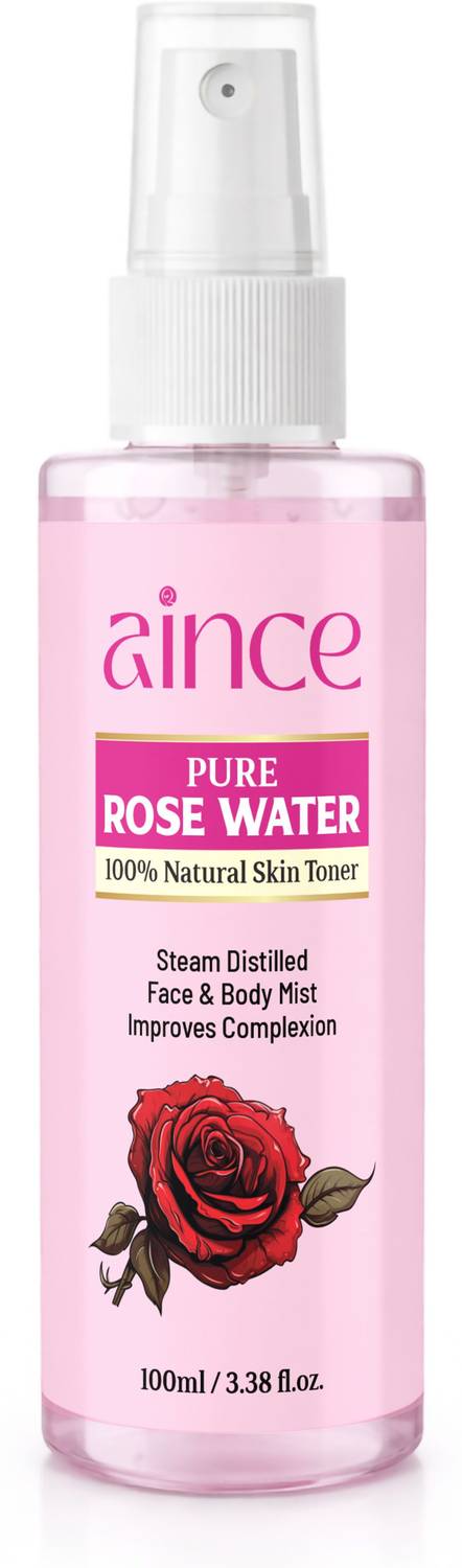 Aince Bulgarian Valley Rose Water & Hyaluronic Acid Hydrating Toner Men & Women Men & Women