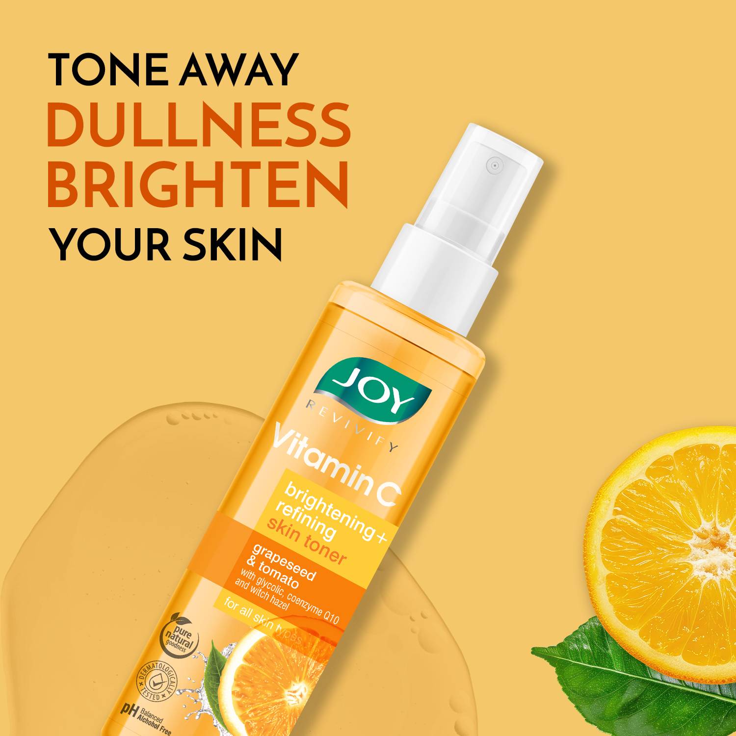 Joy Vitamin C & Natural AHA Toner 100ml - Image 2