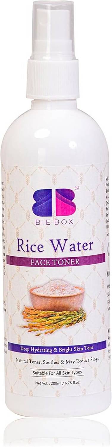 BIEBOX 2% Niacinamide & Rice Water Toner Fight Blemishes & Acne | Light weight Toner Men & Women