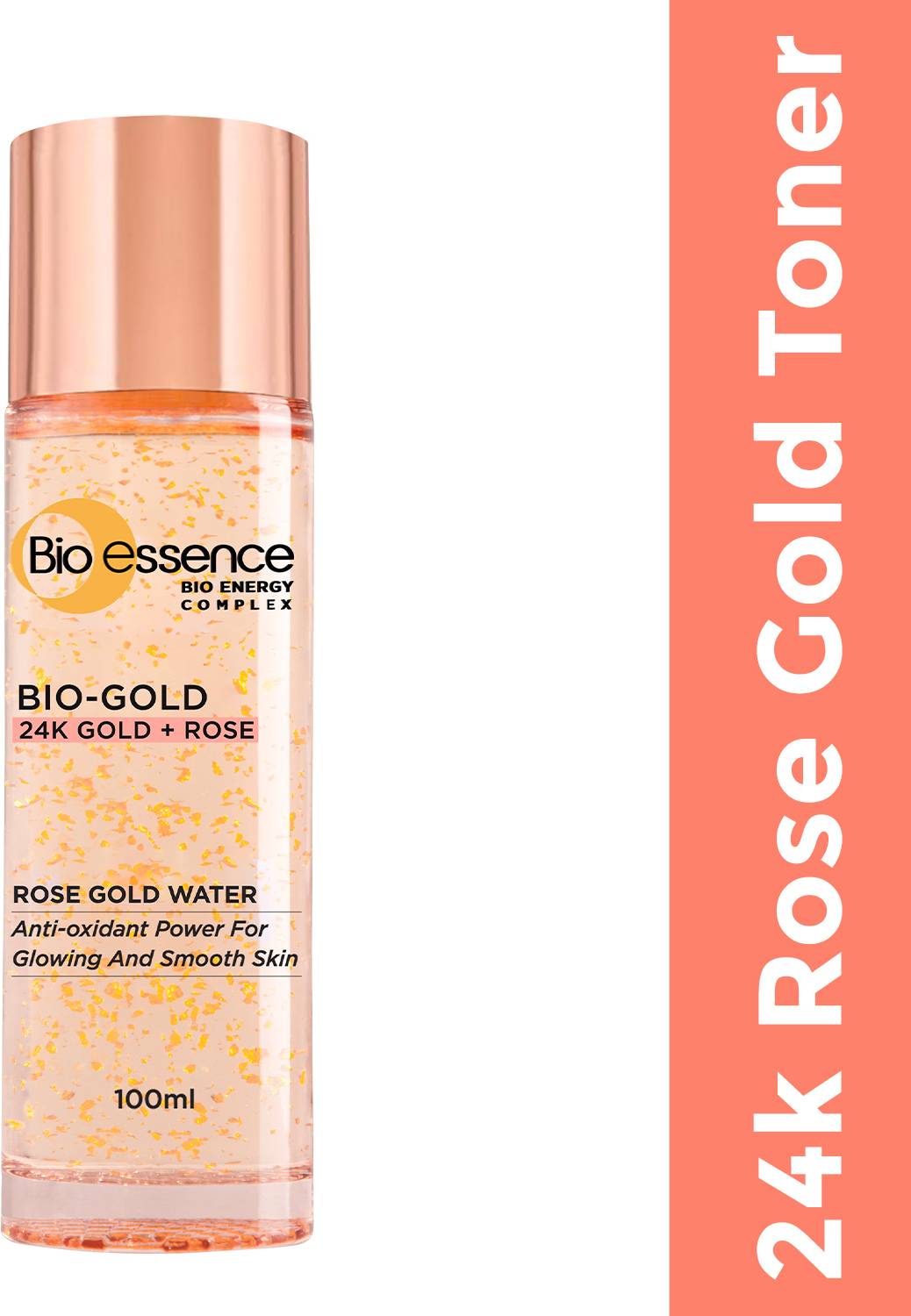 Bio-Essence 24K Rose Gold Toner, Pore Tightening, Hyaluronic Acid Women