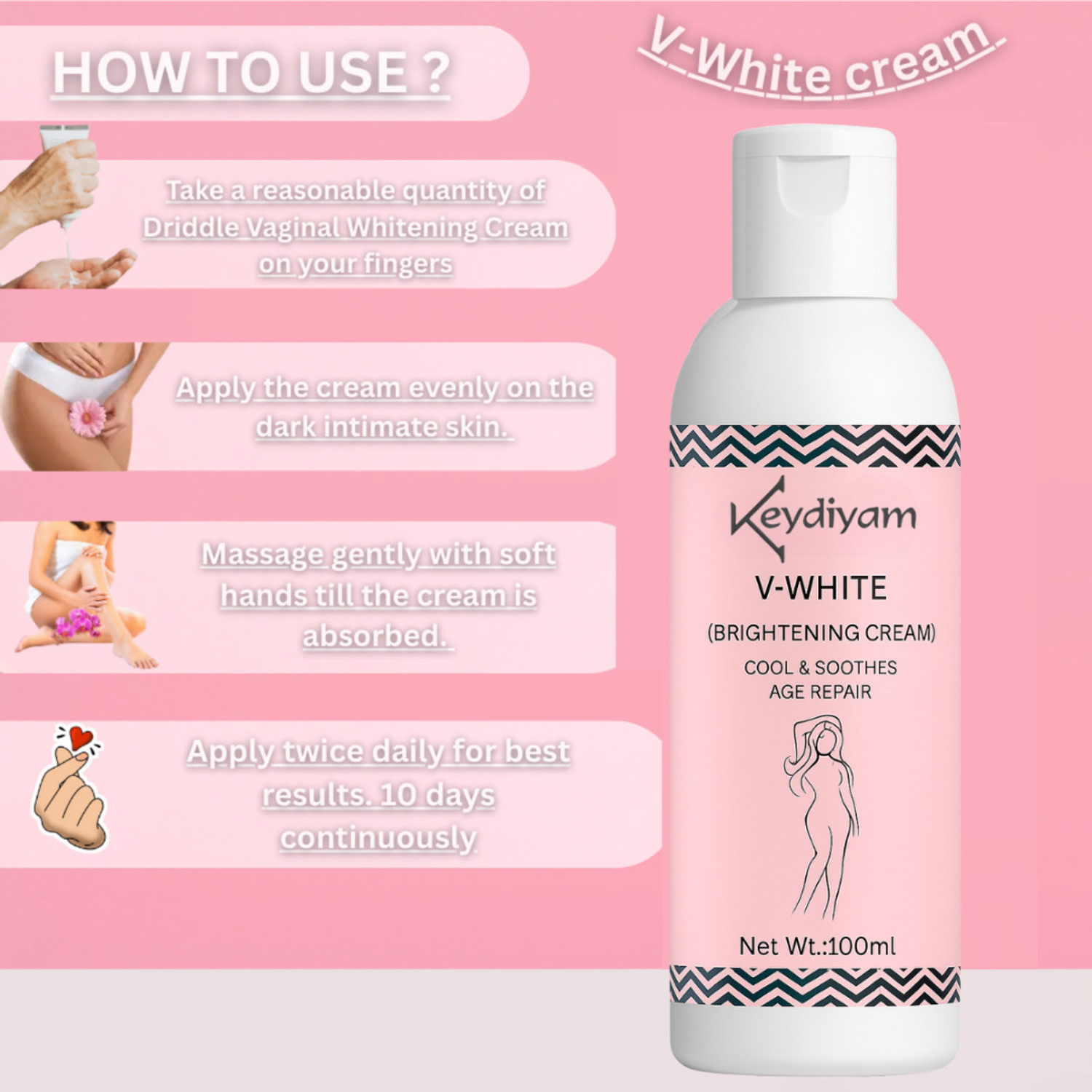 Image of keydiyam V-White Brightening Cream