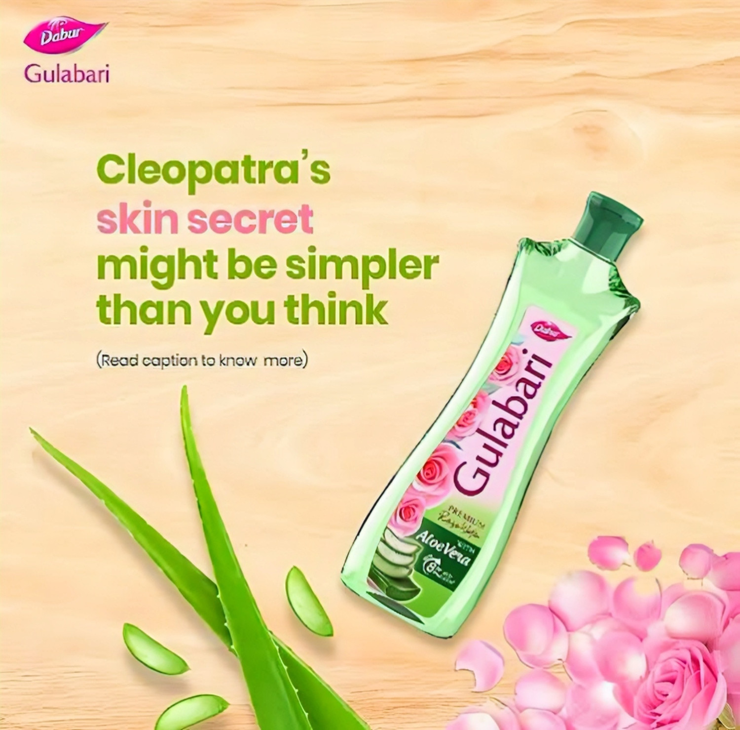 Image of Dabur Gulabari Aloe Vera Rose Water 400ml Men & Women