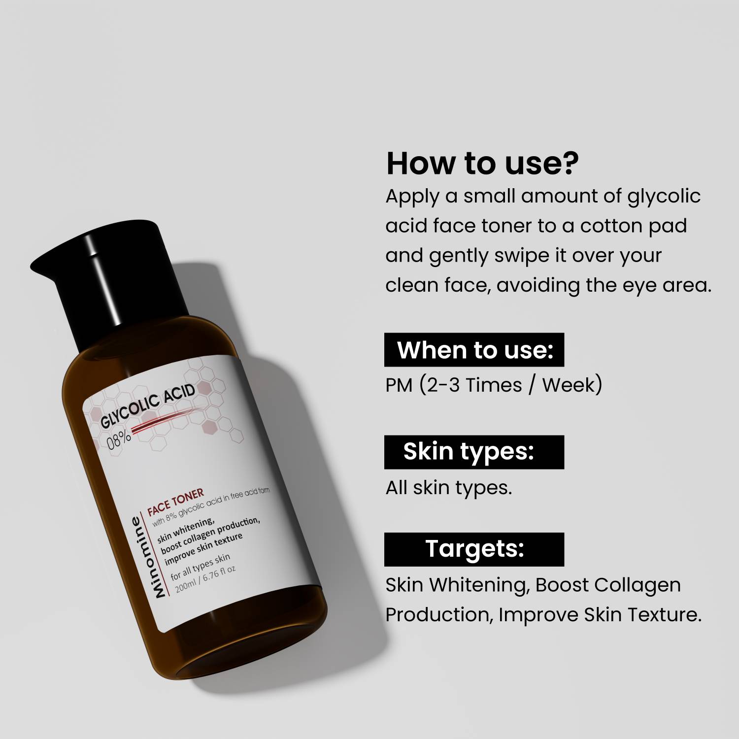 Minomine Oil-Free Complete Skincare Combo - Image 4