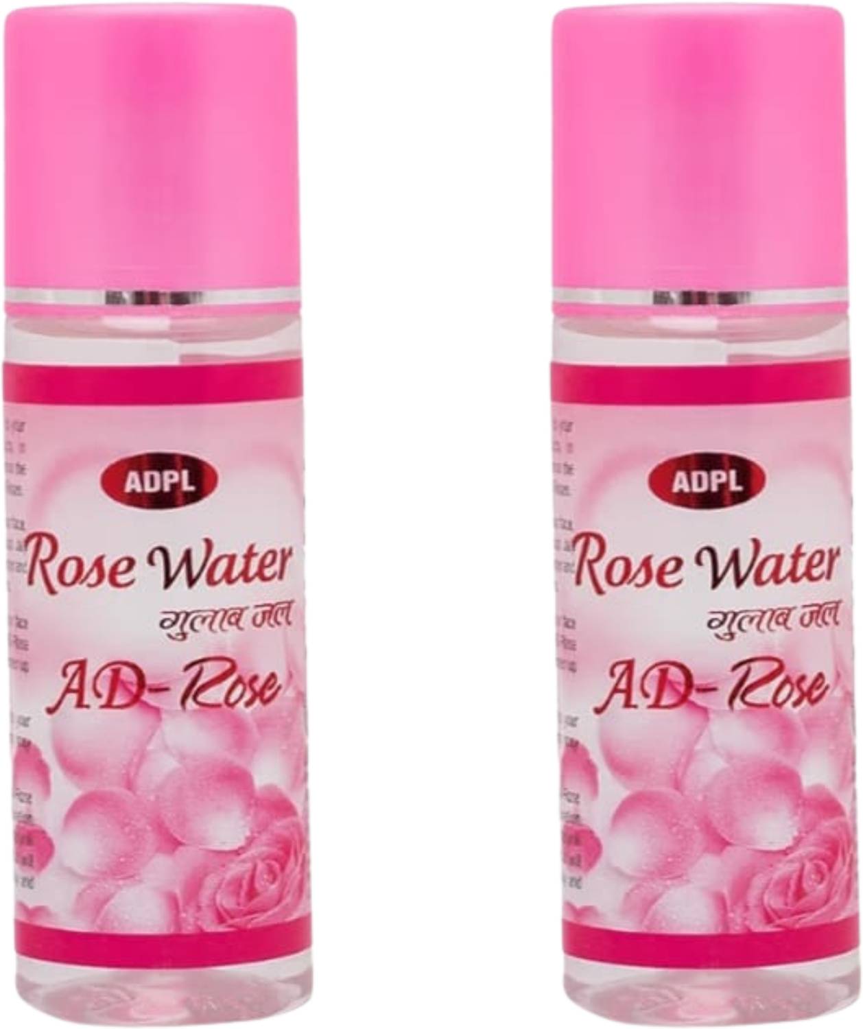 ADPL Rose water pack of 2 | Natural Toner for Hydration, Acne, Redness & pH Balance Women