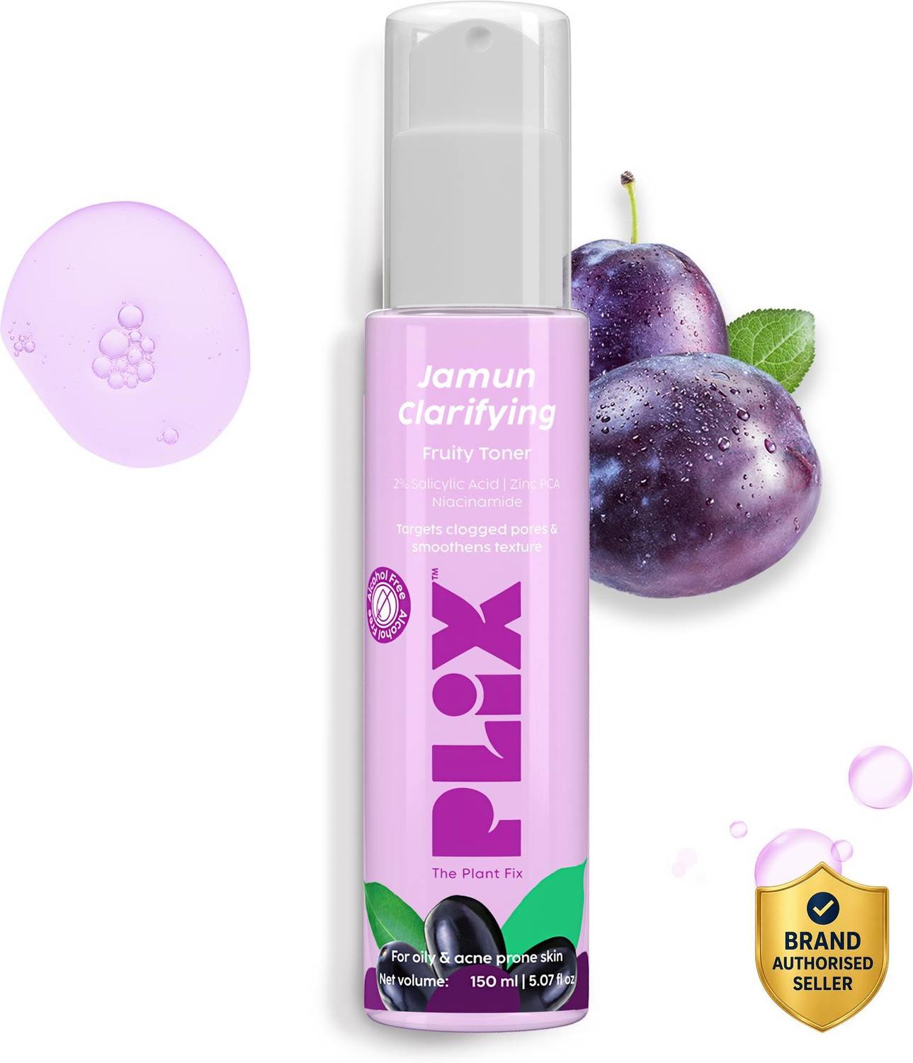 The Plant Fix Plix Jamun Clarifying Toner
