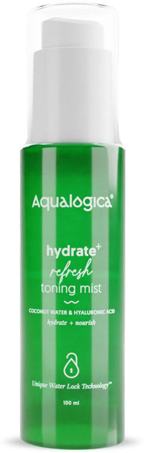 Image of Aqualogica Hydrate+ Refresh Toning Mist with Coconut Water and Hyaluronic Acid Men & Women