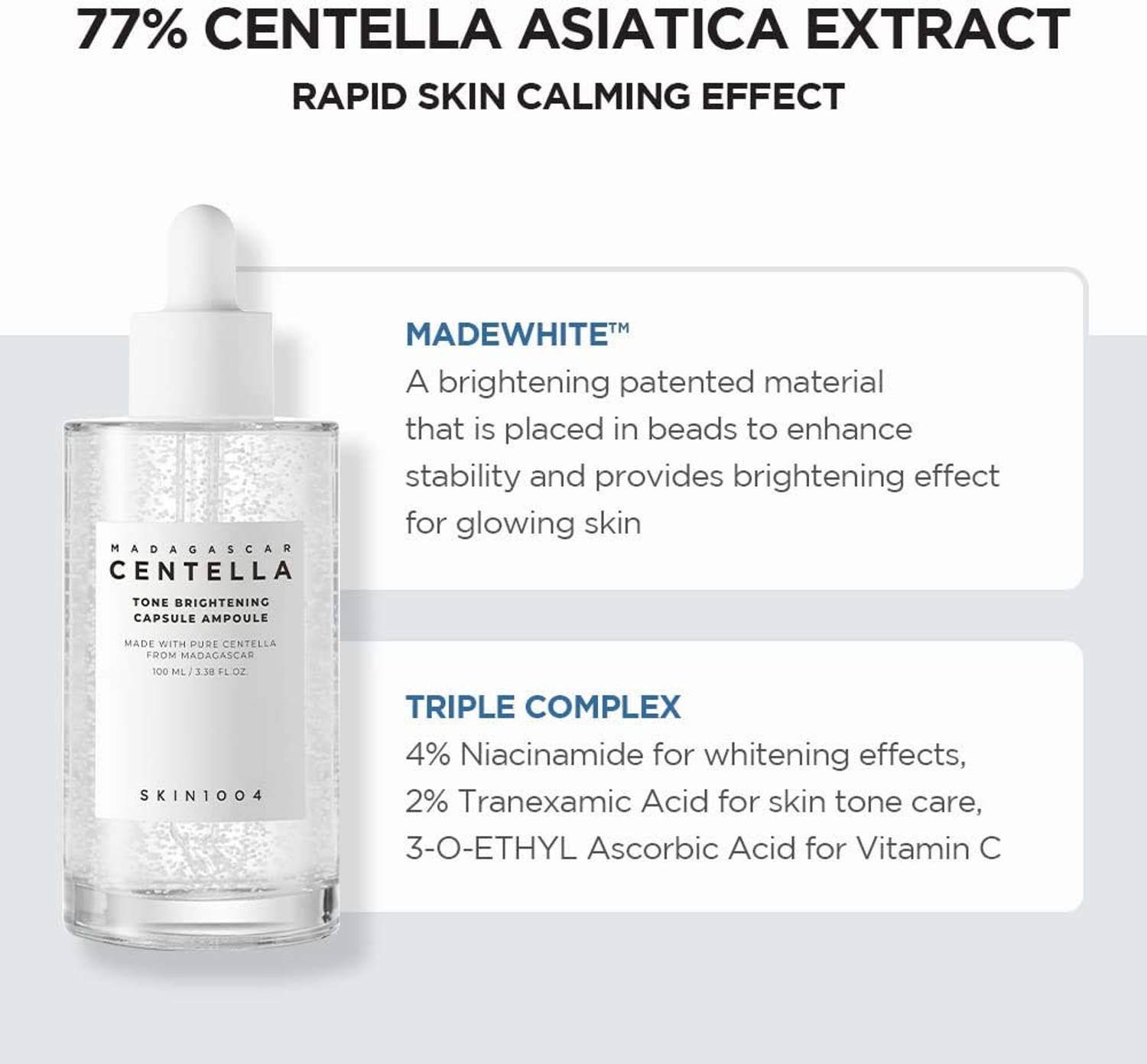 SKIN1004 Madagascar Centella Tone Brightening Capsule Ampoule - Image 4