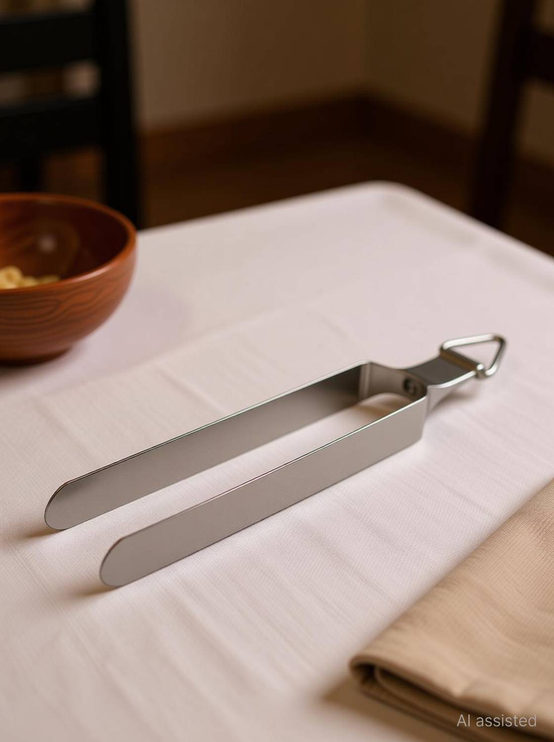 Brunchy Stainless Steel Chimta/Tongs – Ideal for Roti, Chapati & Flatbreads 25 cm Utility Pakkad