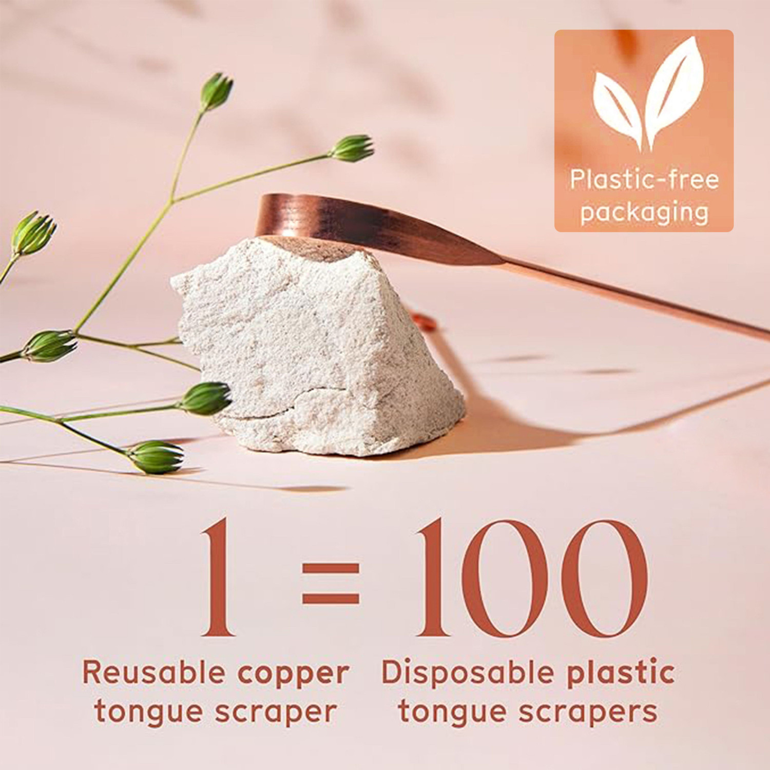 Image of PUREXA Copper Tongue Cleaner