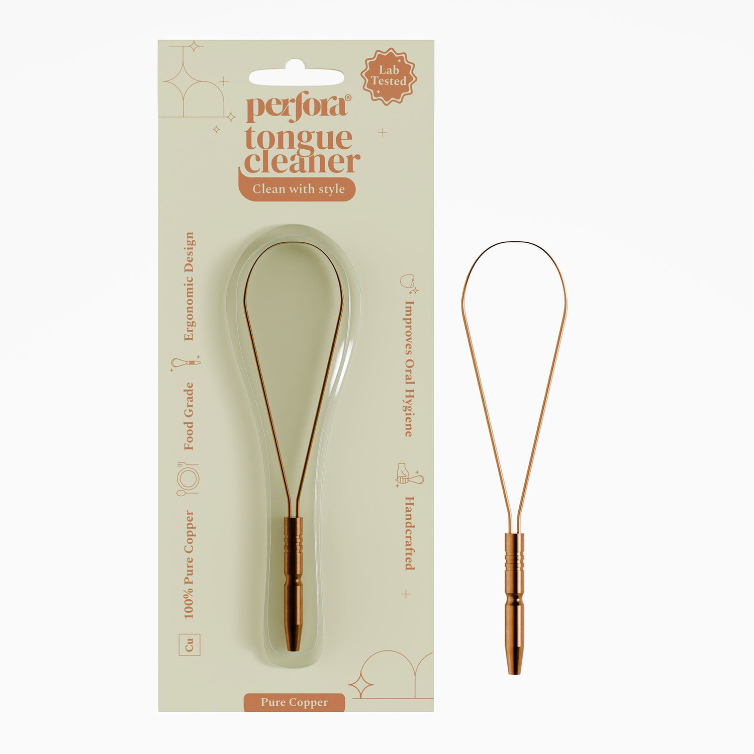 Image of Perfora Copper Tongue Cleaner