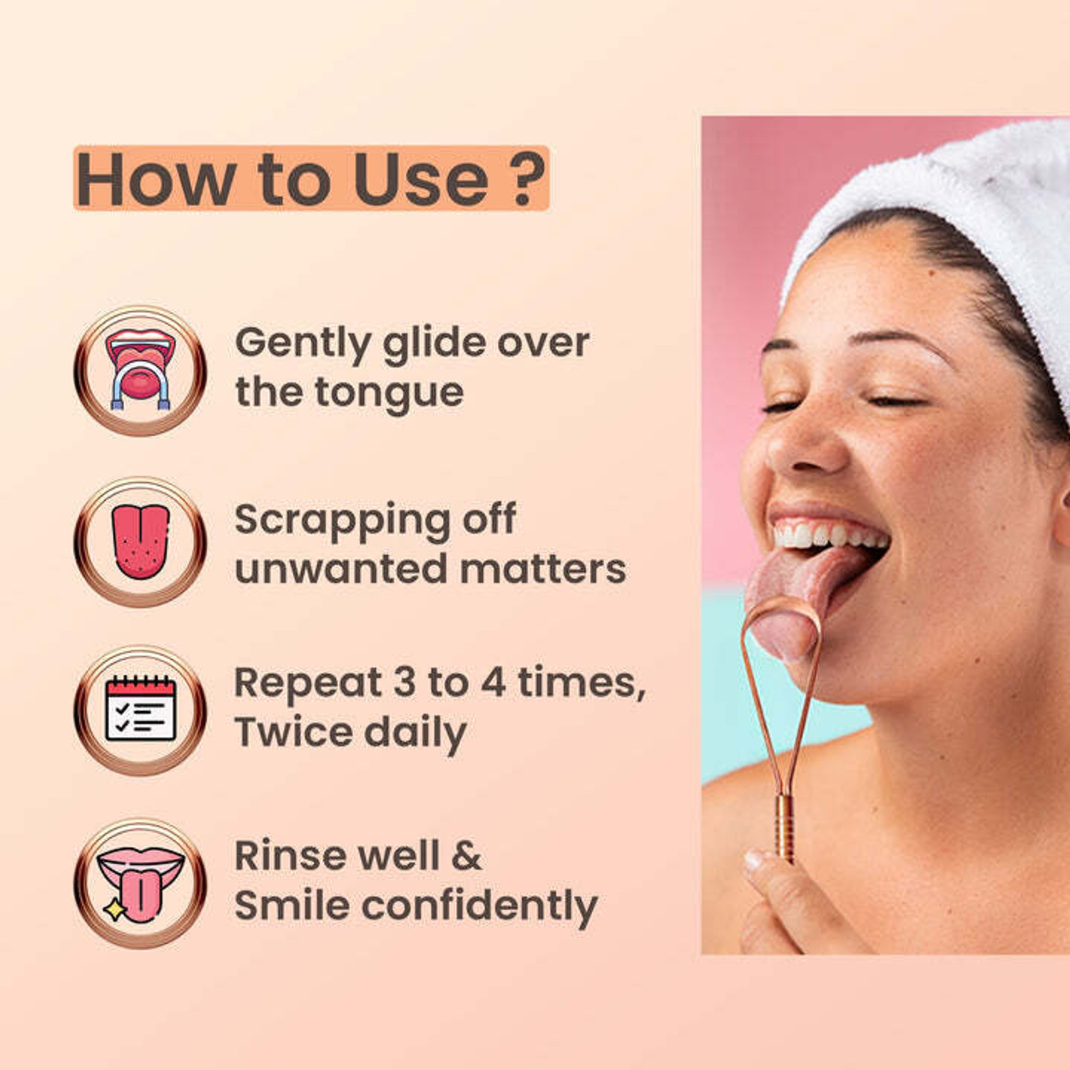 Image of PUREXA Copper Tongue Cleaner