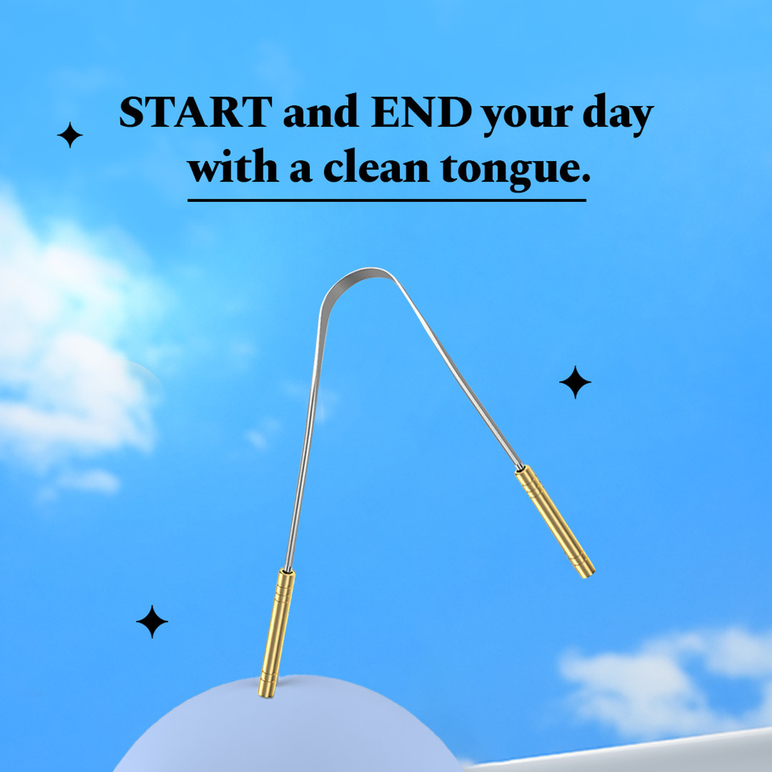 Image of Perfora Steel Tongue Cleaner