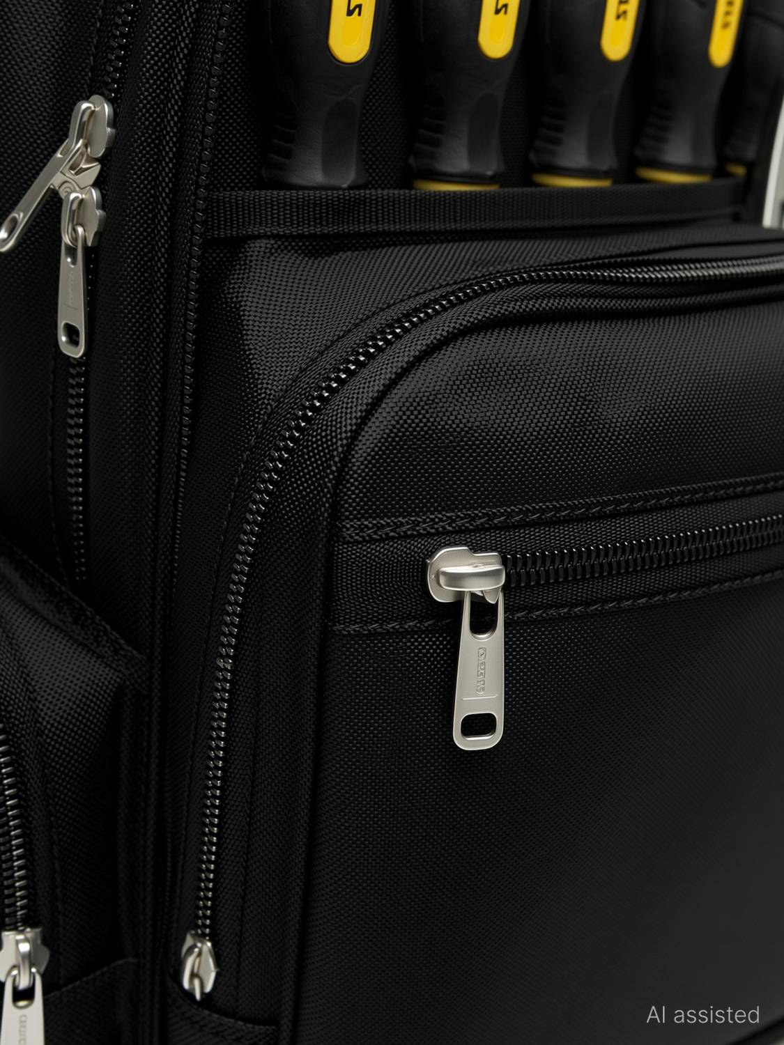Henny 50-Pocket Heavy Duty Tool Backpack - Image 3