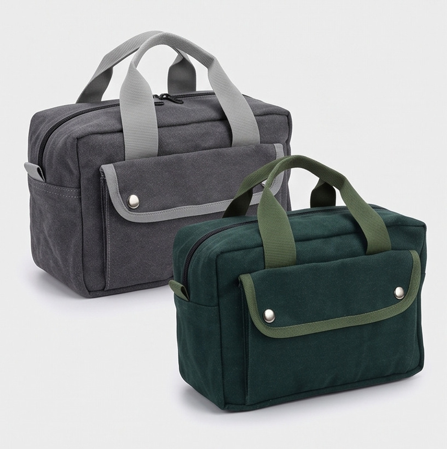 Image of Beaver Heavy Duty Canvas Tool Bag with 6 Inner & 2 External Pockets Canvas, Cotton Tool Bag
