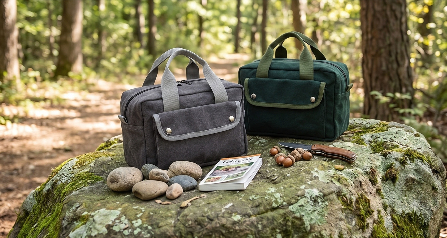 Image of Beaver Heavy Duty Canvas Tool Bag with 6 Inner & 2 External Pockets Canvas, Cotton Tool Bag