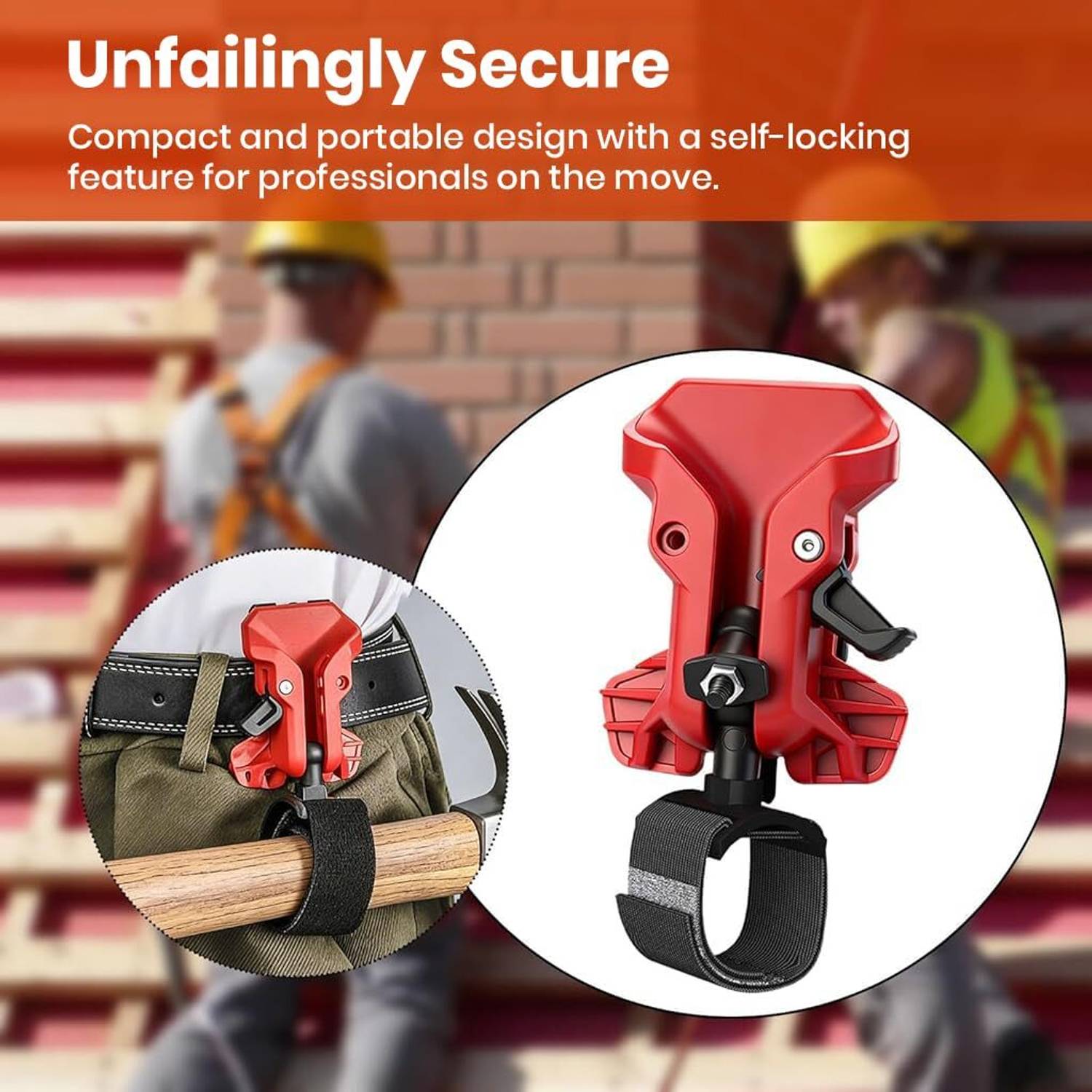 Gustave Tool Belt Holder Quick Release Clip - Image 5