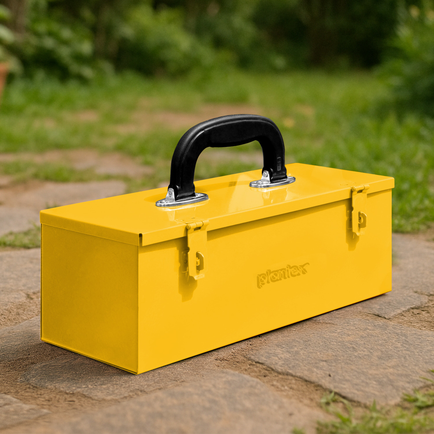 Image of Plantex 12-inch Small Tool Box for Tools /Tool Box Empty for Home Use /Compact Tools Box Tool Box