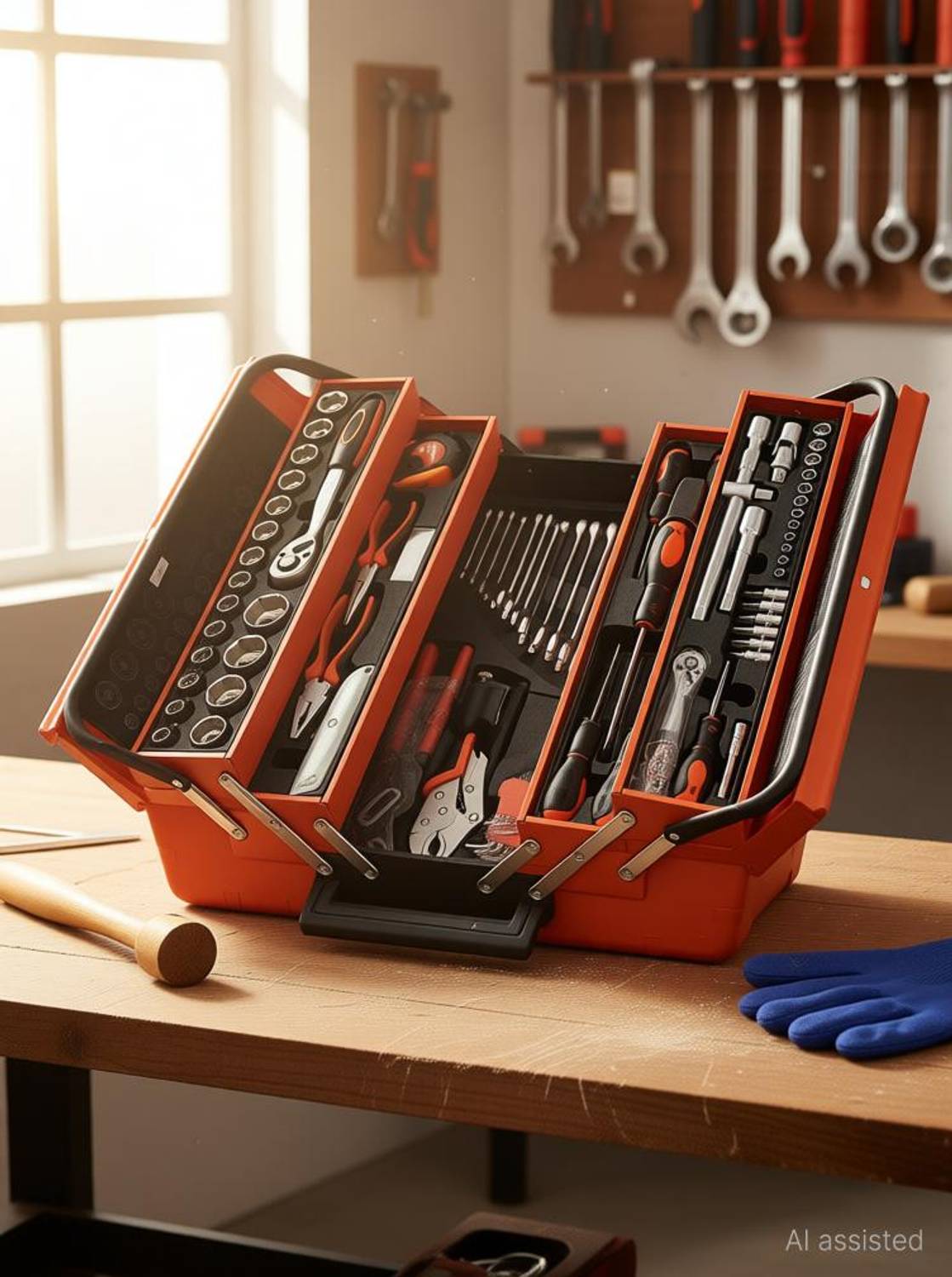 CRAET パワーボックス ケースとアダプター付き Digital Craft Professional Professional Tool Box Price in India