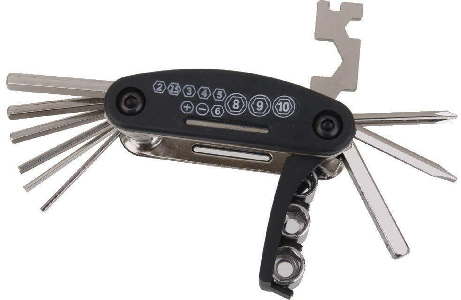 Image of Quickfit Multi-Functional 16 in 1 Bicycle,Bike Hex Spoke Wrench, Portable Mountain Cycling Kit, Bike & Cycle Tool Kit