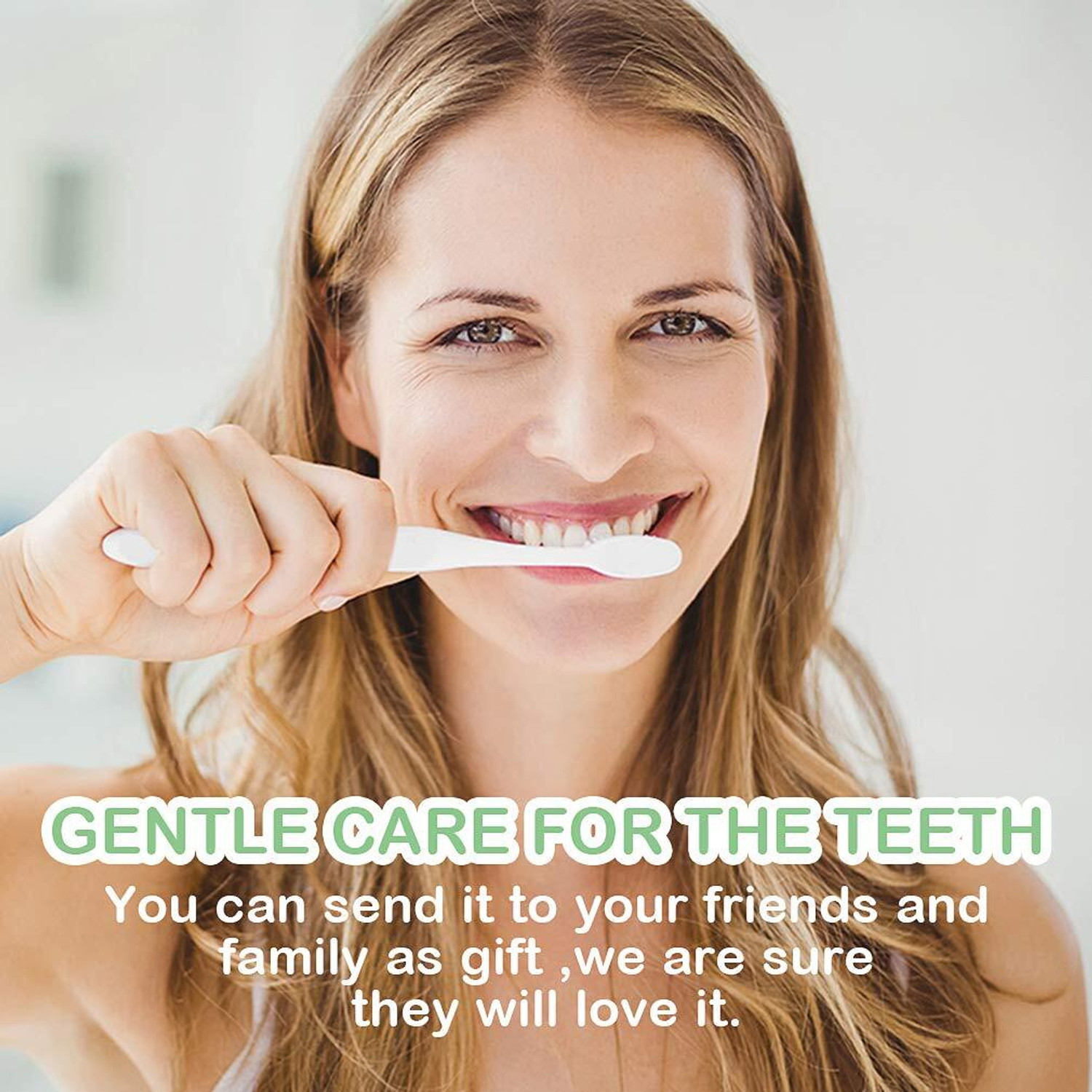Image of Mith Extra Soft Toothbrush Set, Ultra Soft Micro-Nano Bristled For Sensitive Gums Extra Soft Toothbrush