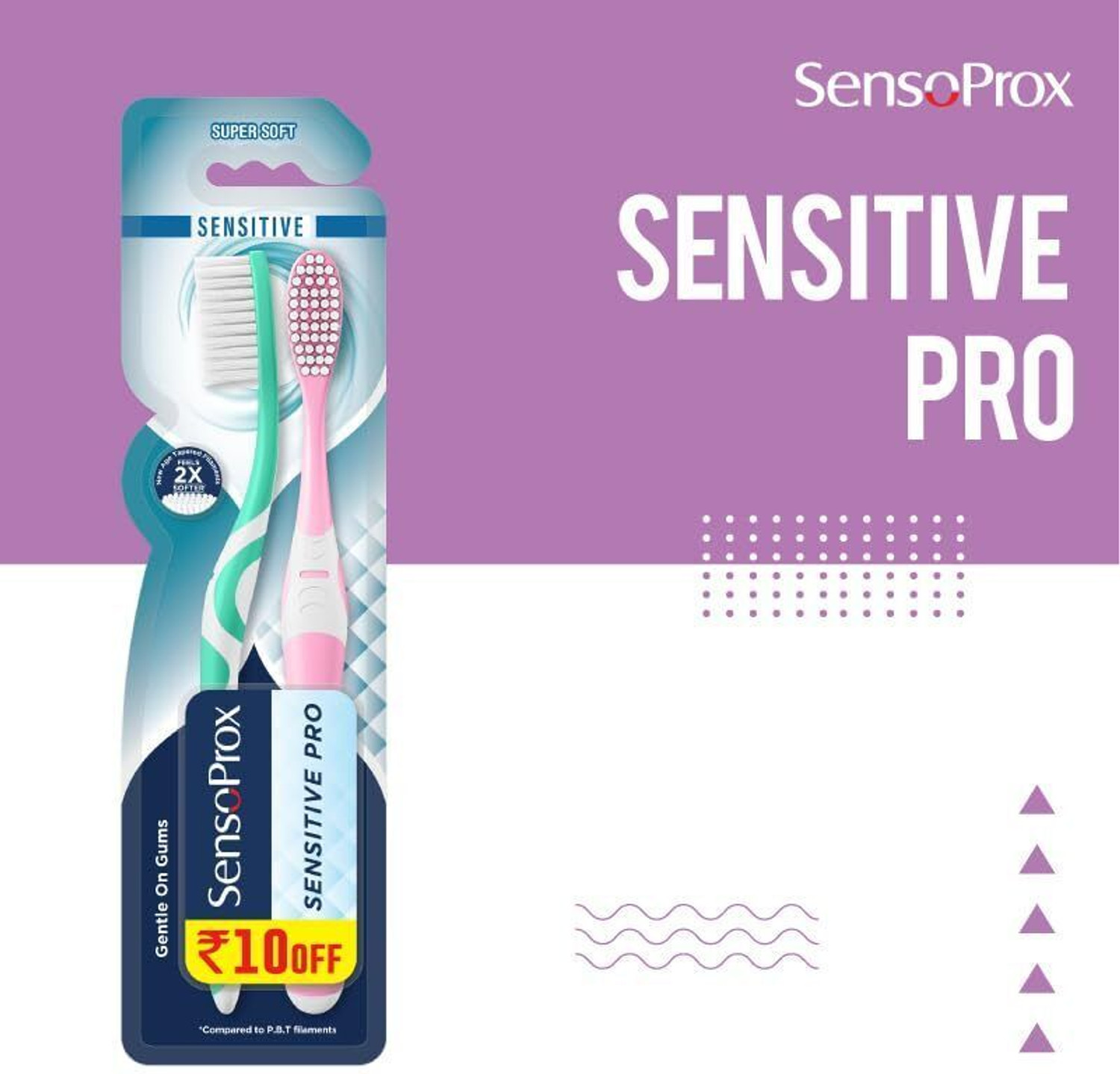Image of SENSOPROX Sensitive Pro Ultra Soft Toothbrush