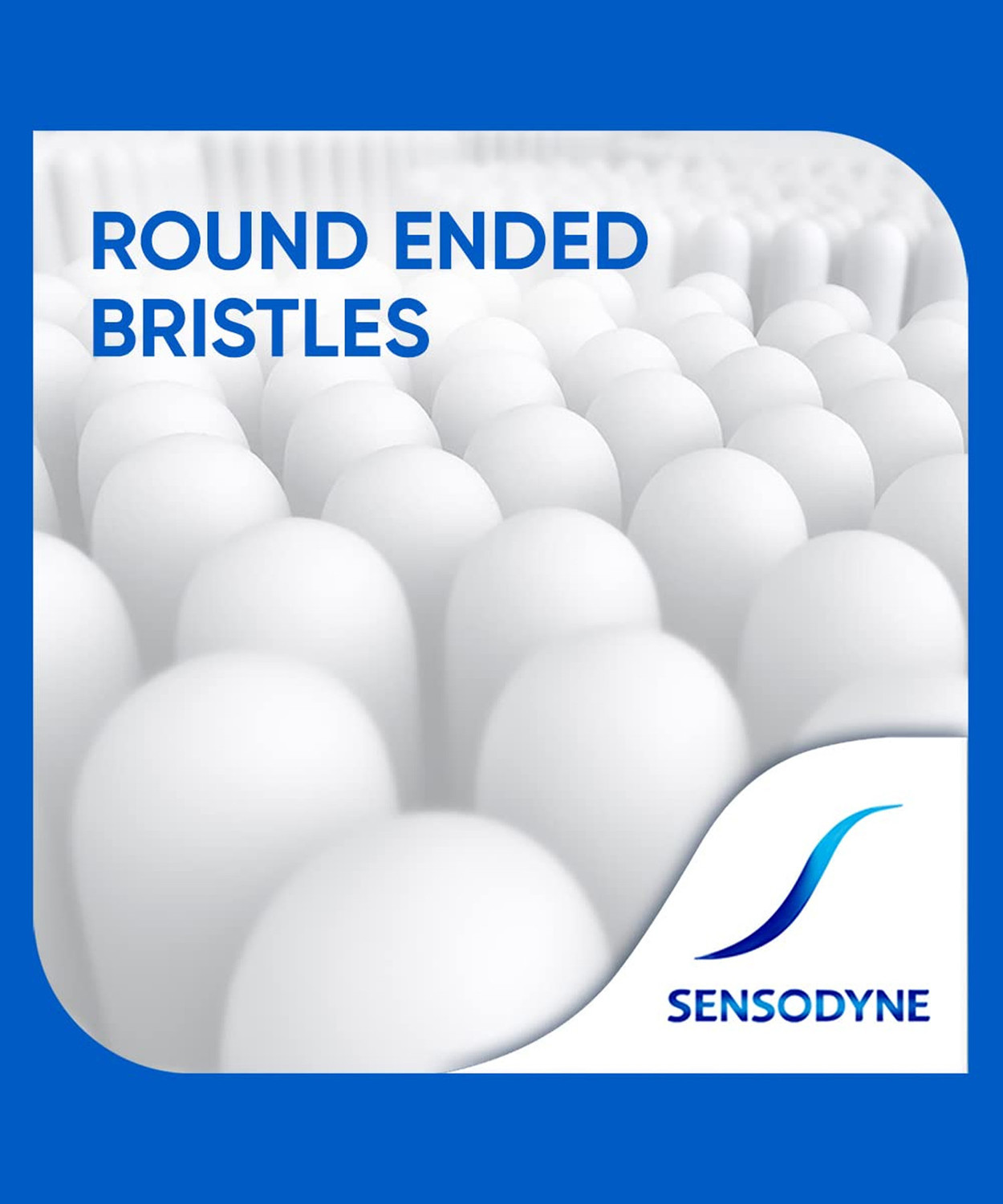 Image of Sensodyne Toothbrush Sensitive tooth brush with soft rounded bristles Soft Toothbrush