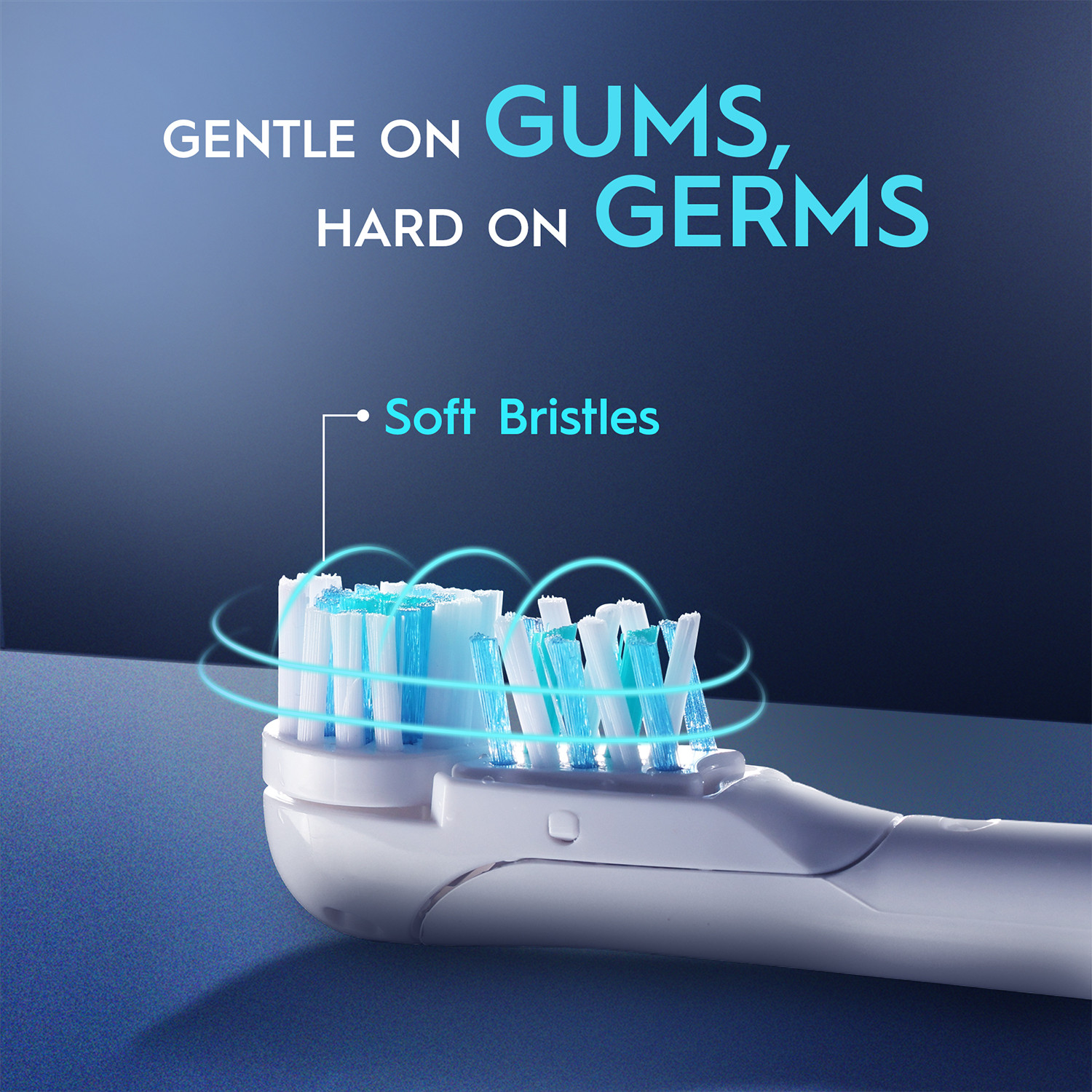 Image of Oral-B Soft Bristles, Water Resistant,Battery Soft Toothbrush
