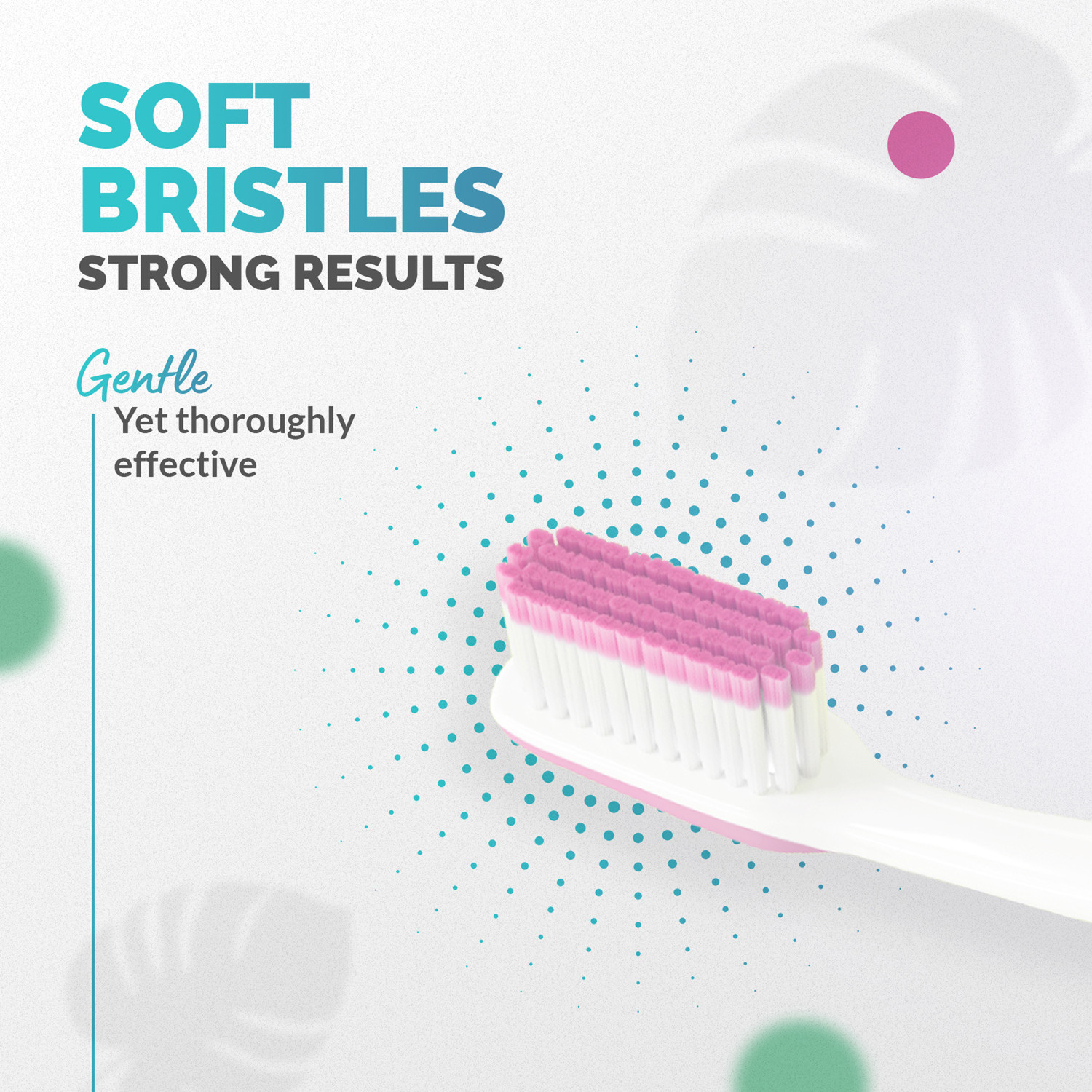 Image of Enshine Advance Clean Toothbrush with Ultra Soft Bristles Tongue Cleaner Enamel Safe Ultra Soft Toothbrush