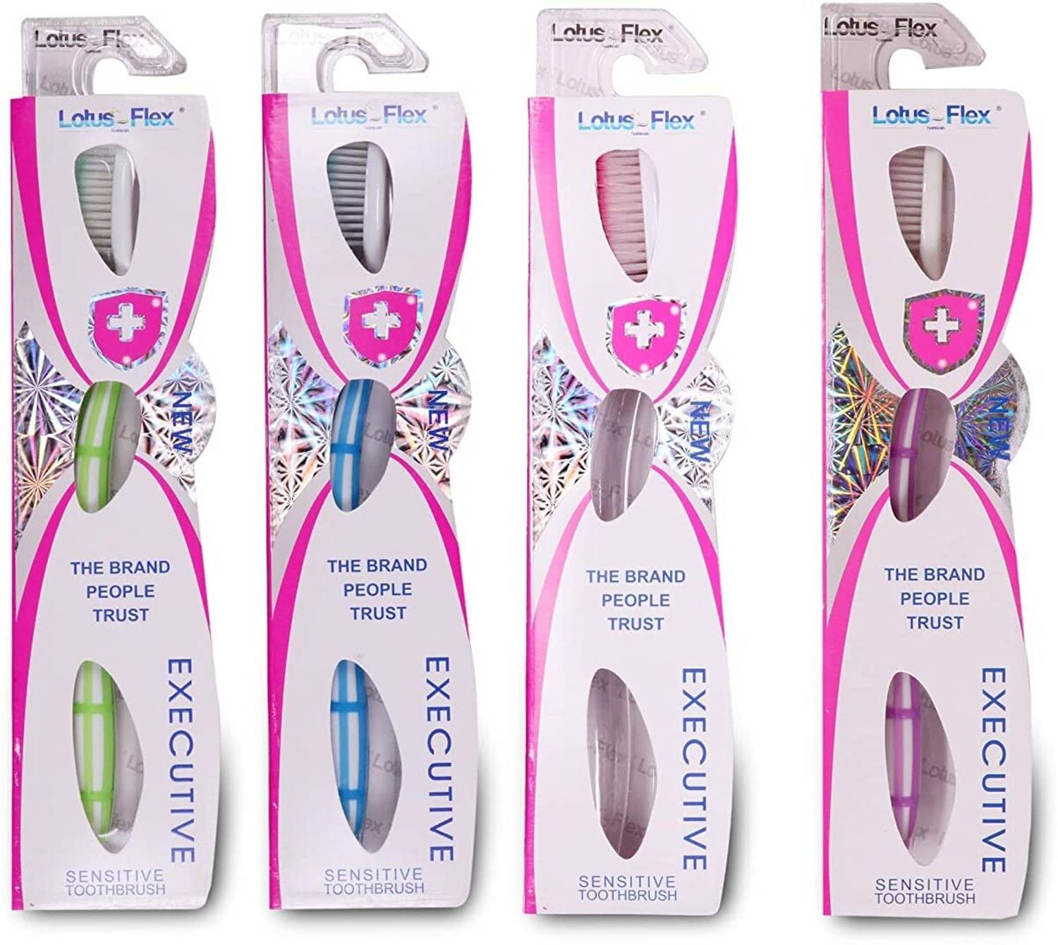 ALENZA EXPORTS LOTUS BRUSH Flex with Soft Grade Bristles Ultra Soft Toothbrush