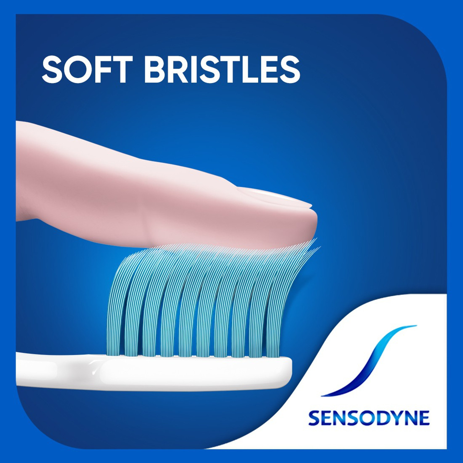 Image of SENSODYNE Sensitive with soft rounded bristles Soft Toothbrush
