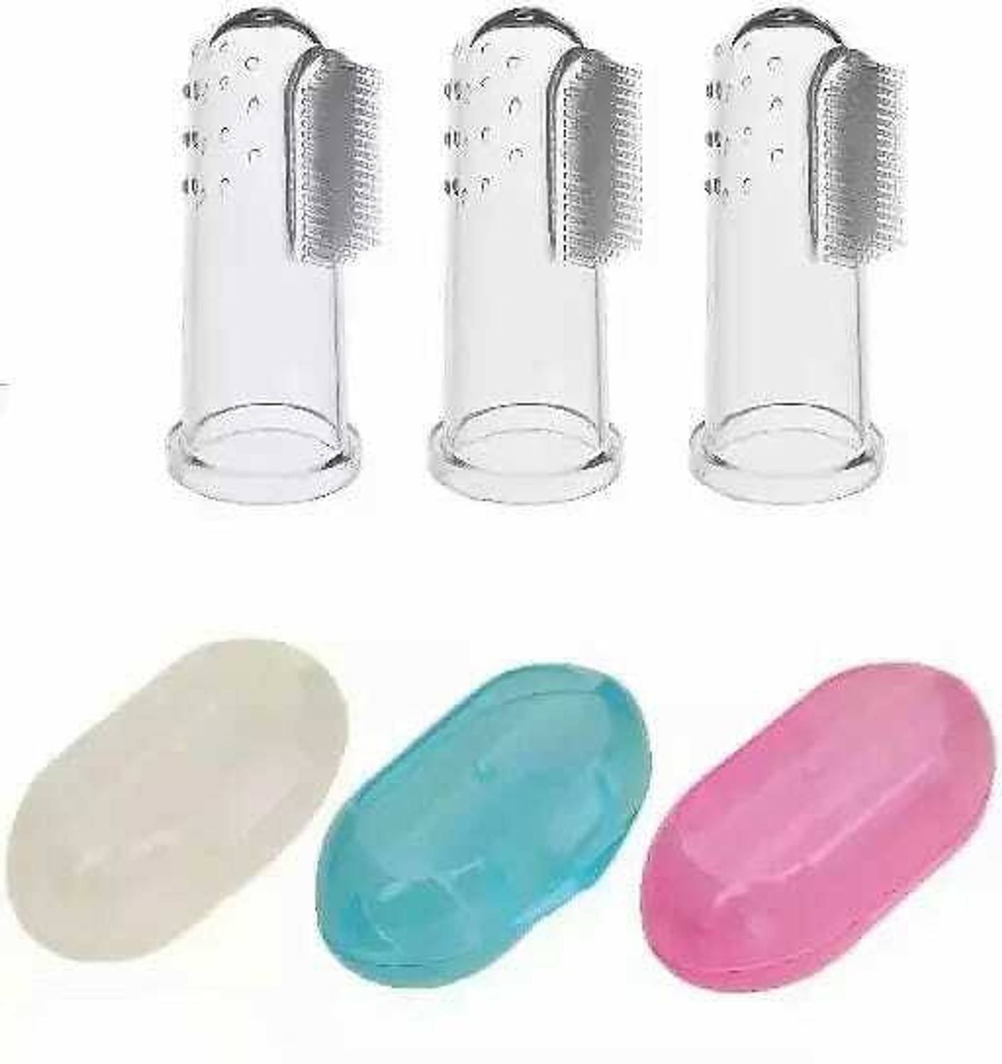 Alankrut FINGER TOOTHBRUSH AND TONGUE CLEANER Ultra Soft Toothbrush