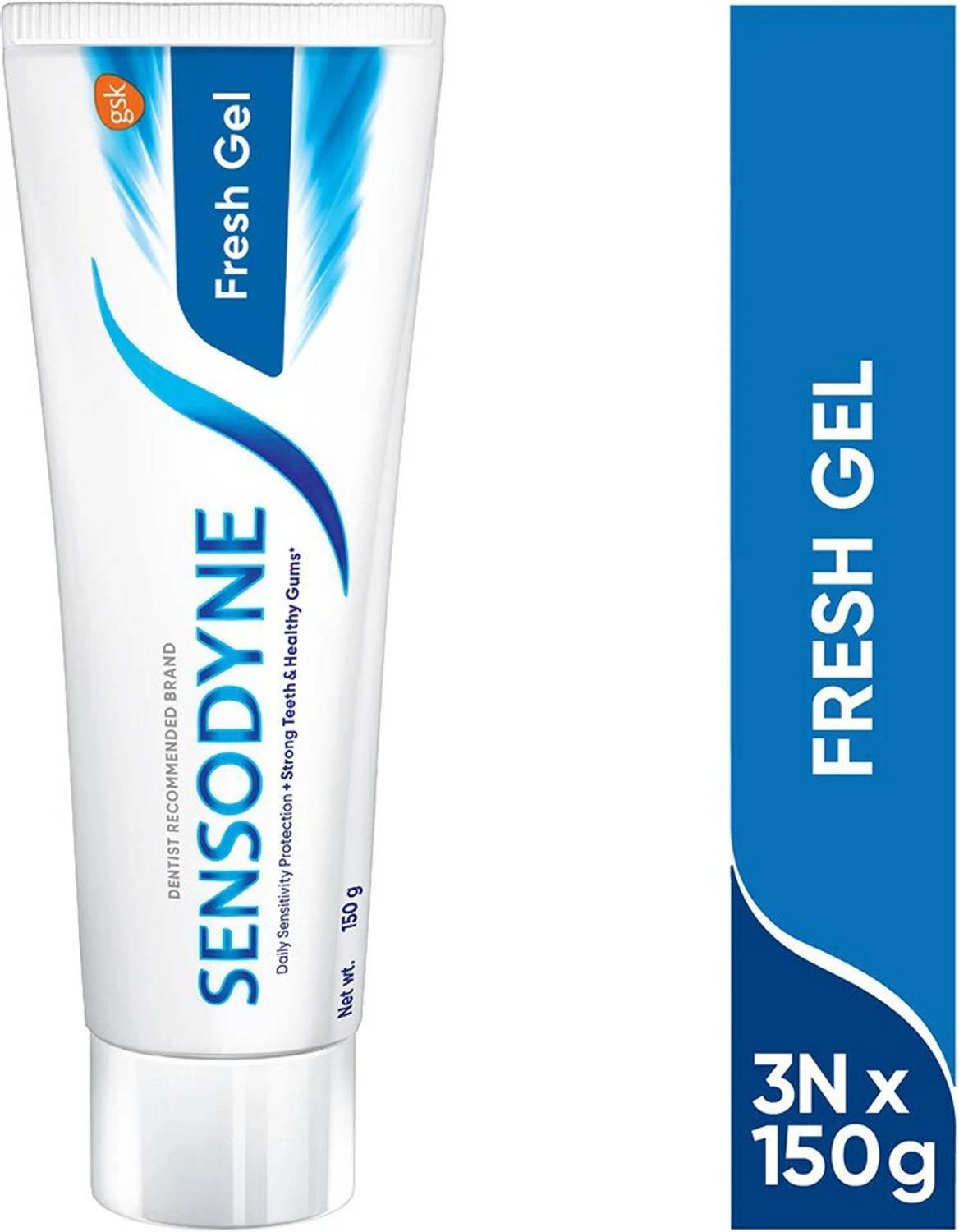 SENSODYNE Fresh Gel Daily Sensitive Protection Toothpaste 450 g - Image 5
