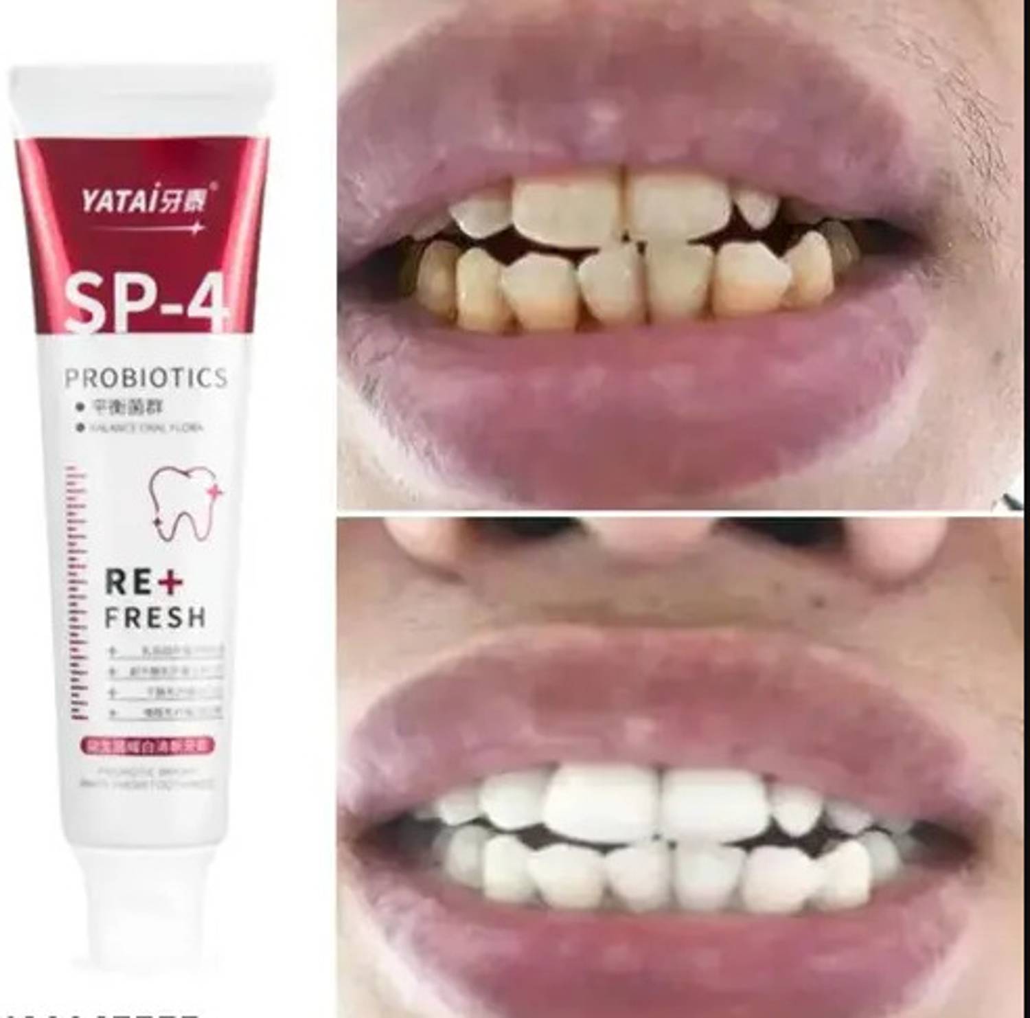 bendist export SP4 Ultra White Toothpaste Advanced Whitening Formula Toothpaste