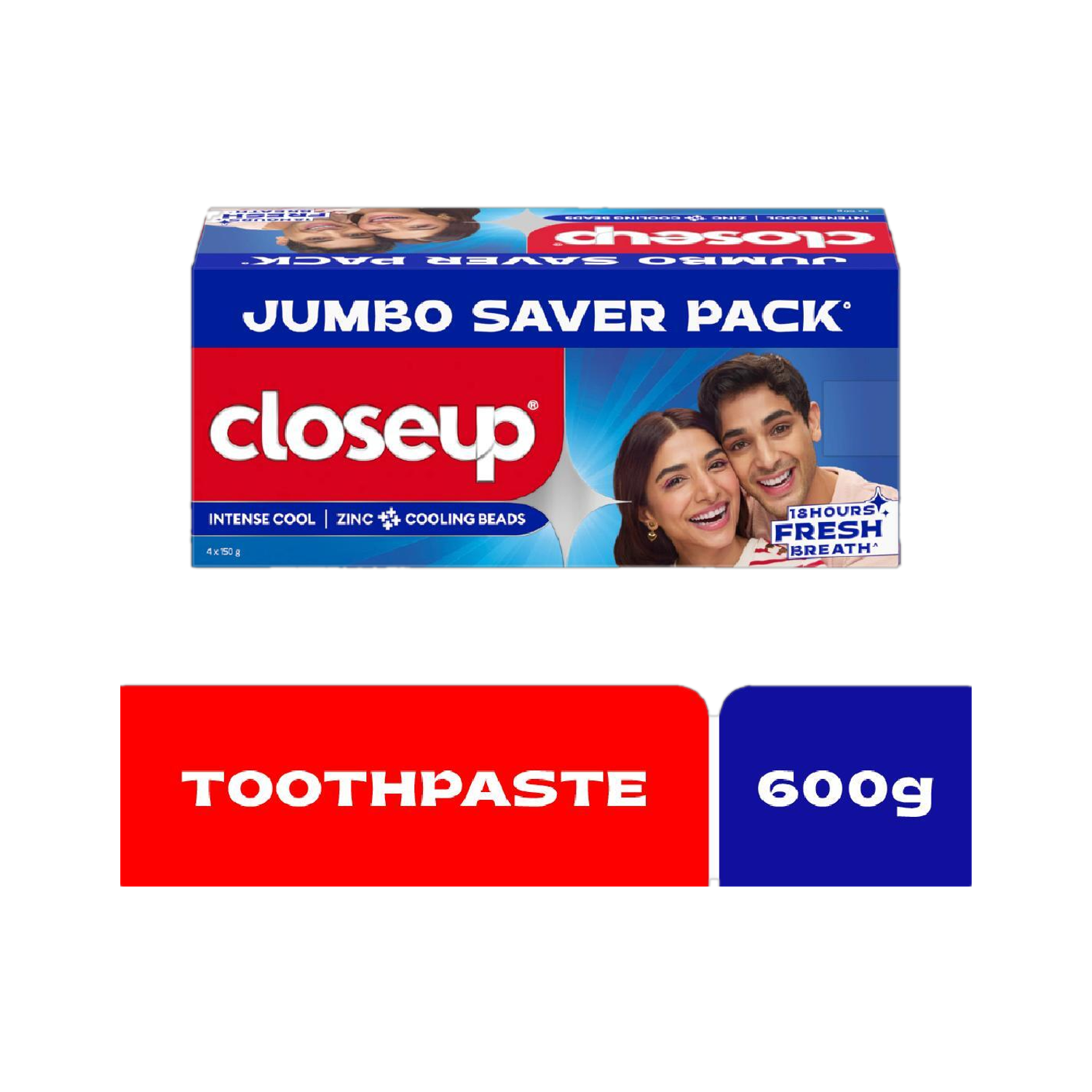 Image of Closeup Intense Cool Zinc Cooling Beads Toothpaste