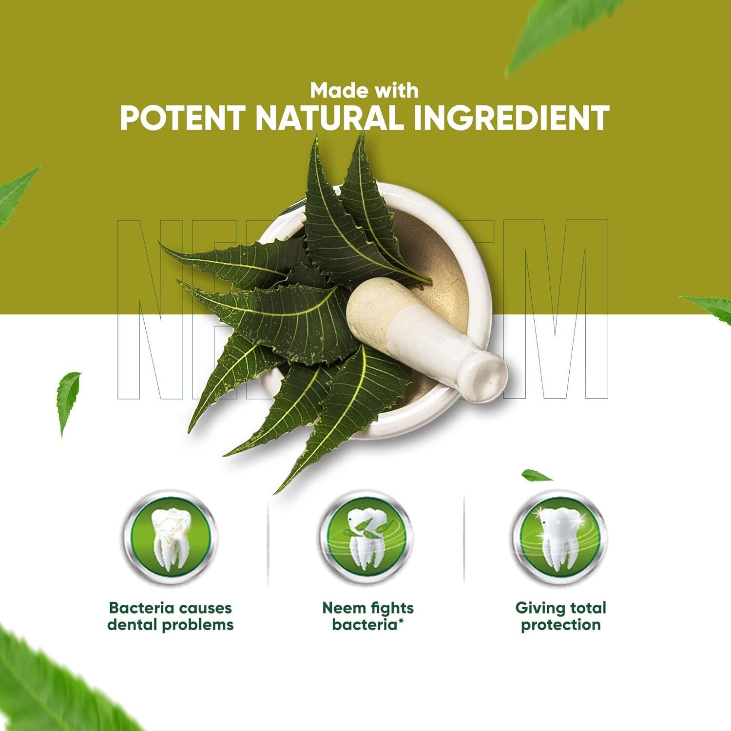 Image of Dabur Herb'l Neem Germ Protection Toothpaste Toothpaste