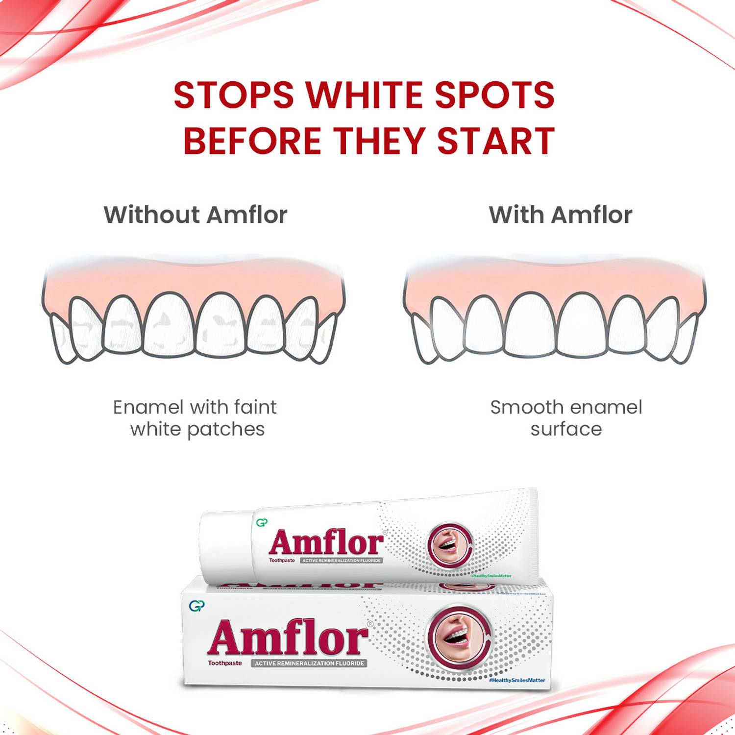 Amflor Organic Fluoride Mint Toothpaste 70 g - Image 4