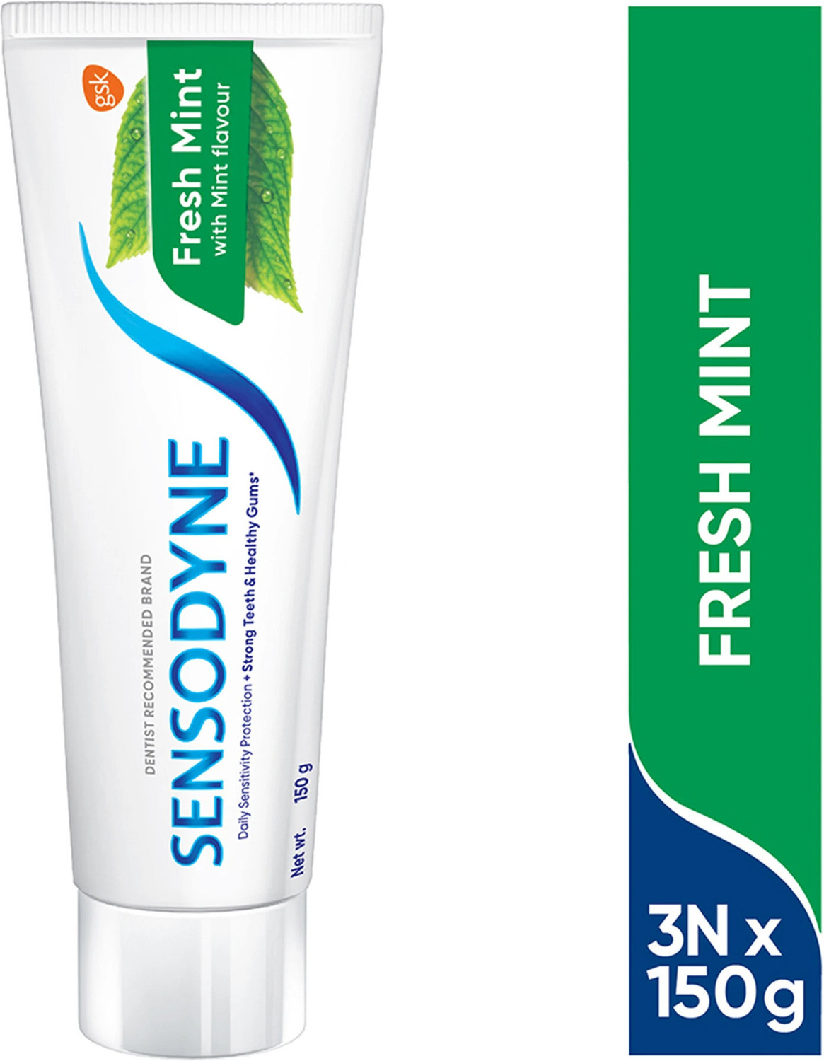 Image of SENSODYNE Fresh Mint Combo Pack Toothpaste