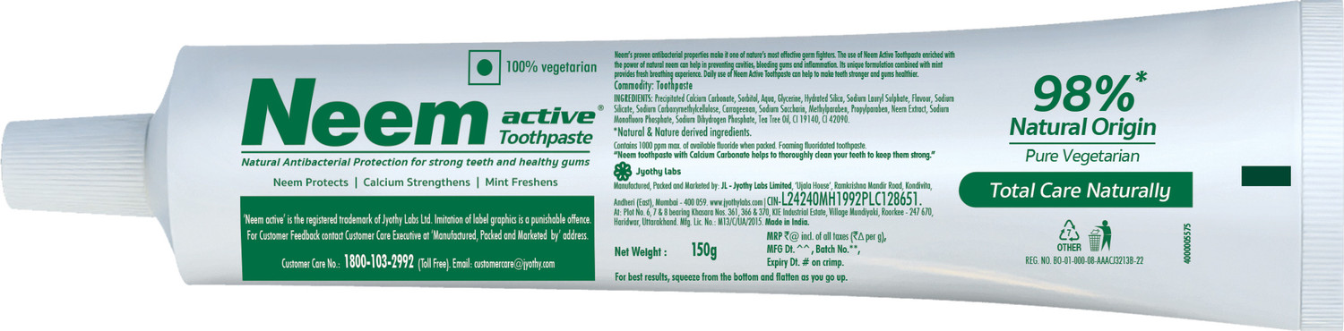 Image of Neem Active Toothpaste
