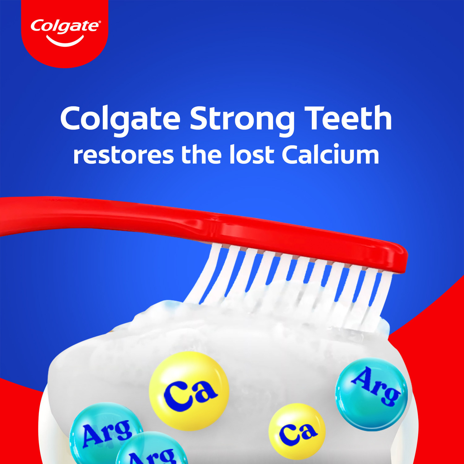 Image of Colgate Strong Teeth Calcium Boost with Arginine Anticavity Toothpaste