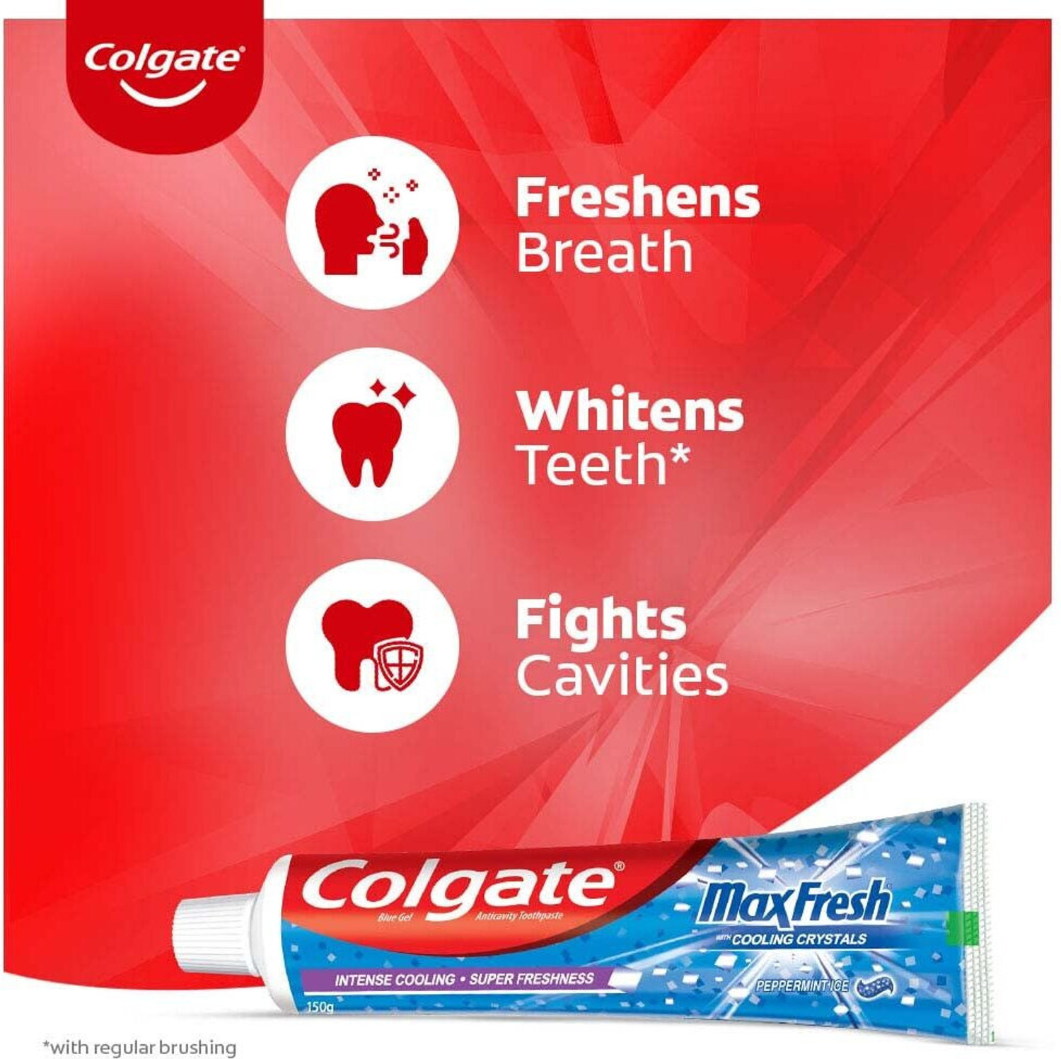 Image of Colgate Blue Gel Paste Toothpaste