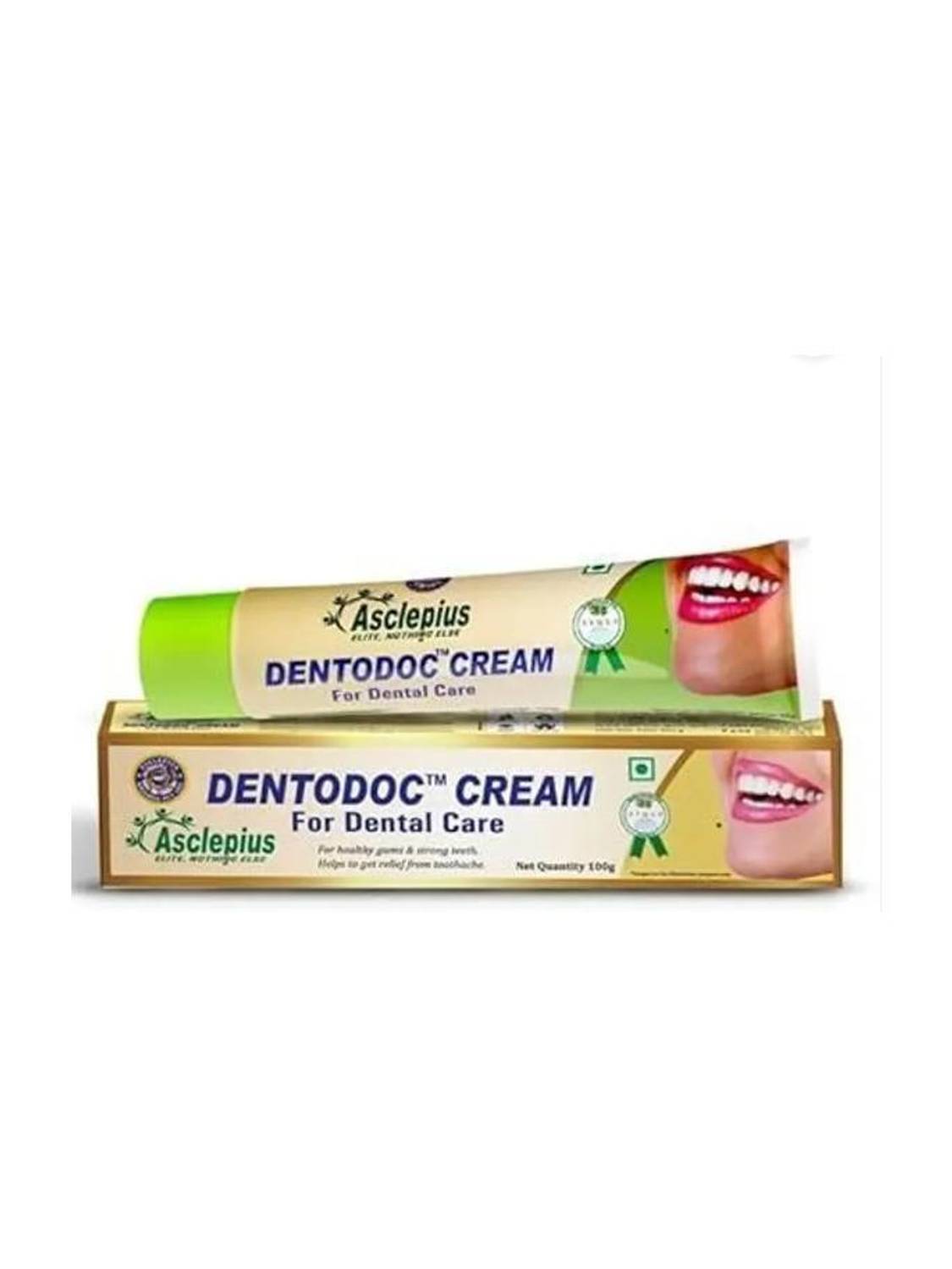 Asclepius DENTODOC DENTAL CREAM PACK OF 1 Toothpaste