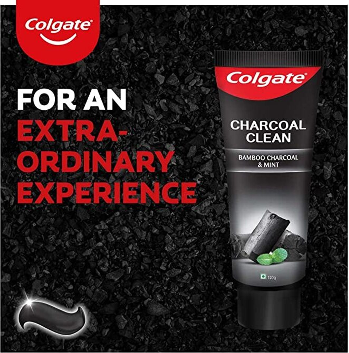 Image of Colgate Bamboo Charcoal Clean And Mint Toothpaste