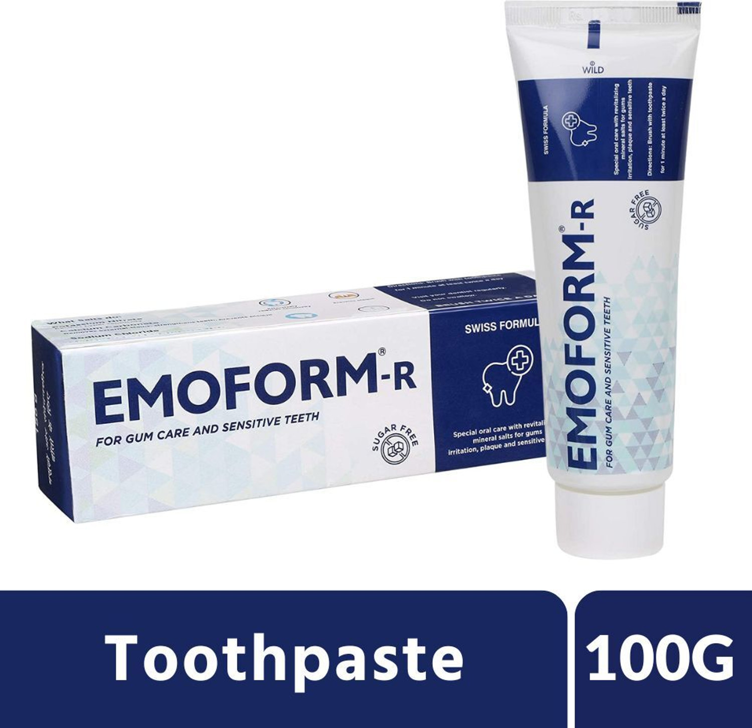 Image of Emoform R Toothpaste (100 Gm X 1 Pc) Toothpaste Toothpaste